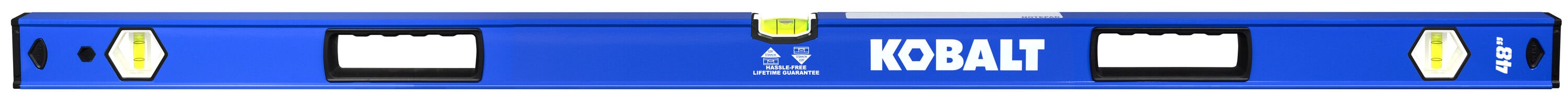 Kobalt Aluminum 48-in 2 Vial Box beam level - Image 1