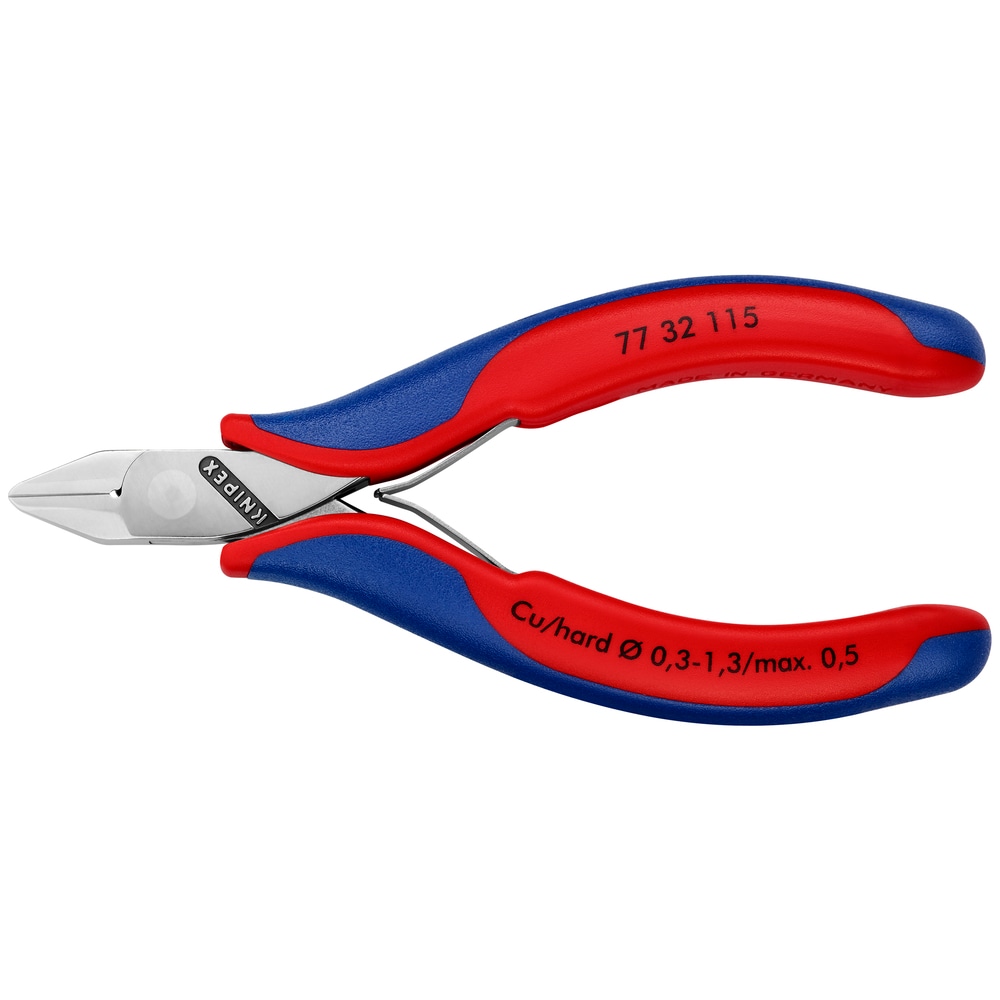 4 3/4 in 77 Diagonal Cutting Plier Standard Cut Pointed Nose Uninsulated - Image 1