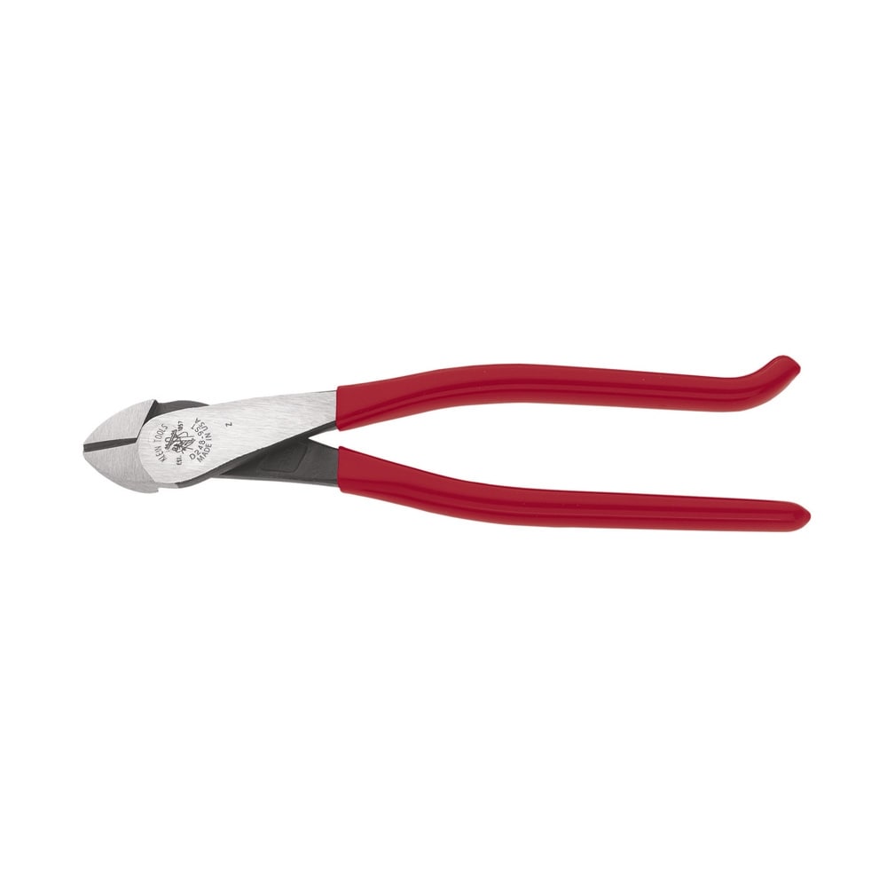 Klein Tools Ironworker's Diagonal Cutting Pliers, High-Leverage, 9-Inch - Image 1