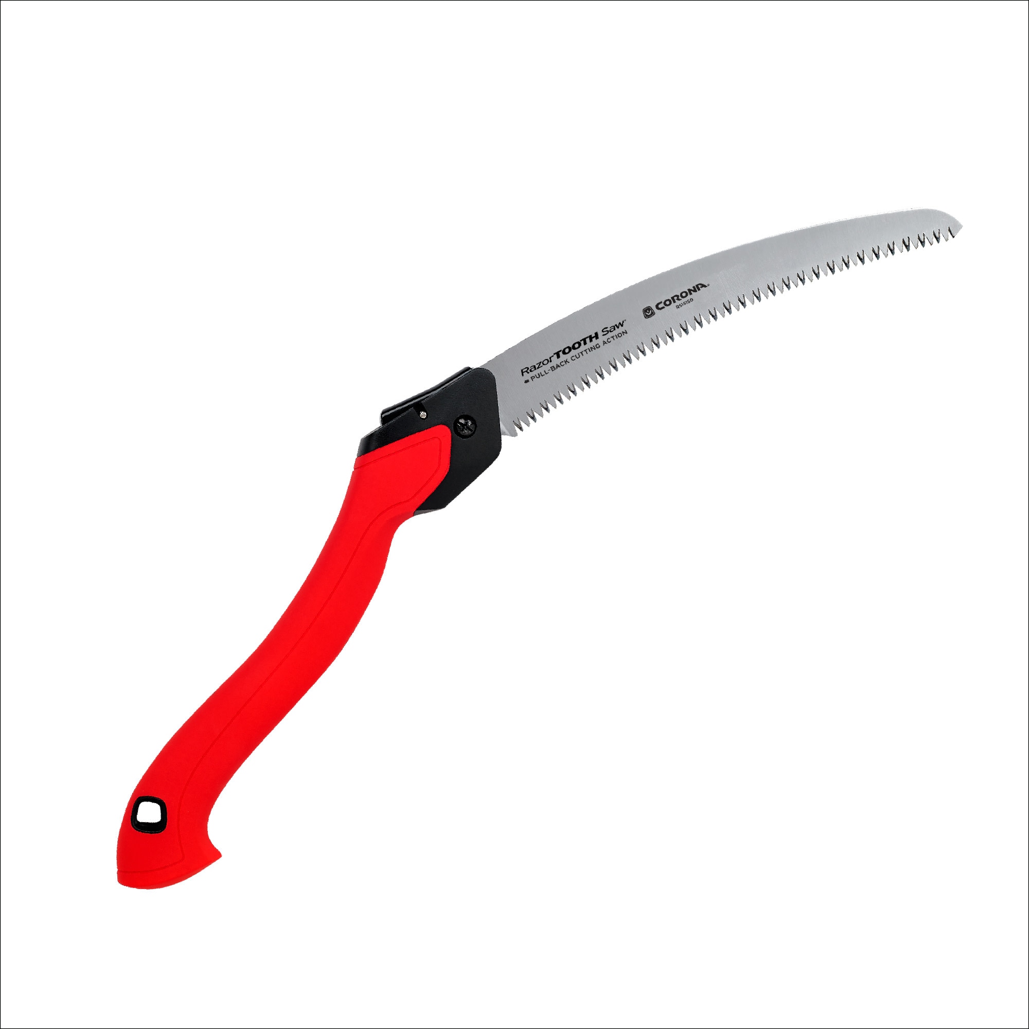 RazorTOOTH 10 in. High Carbon Steel Blade with Ergonomic Non-Slip Handle Folding Pruning Saw - Image 1