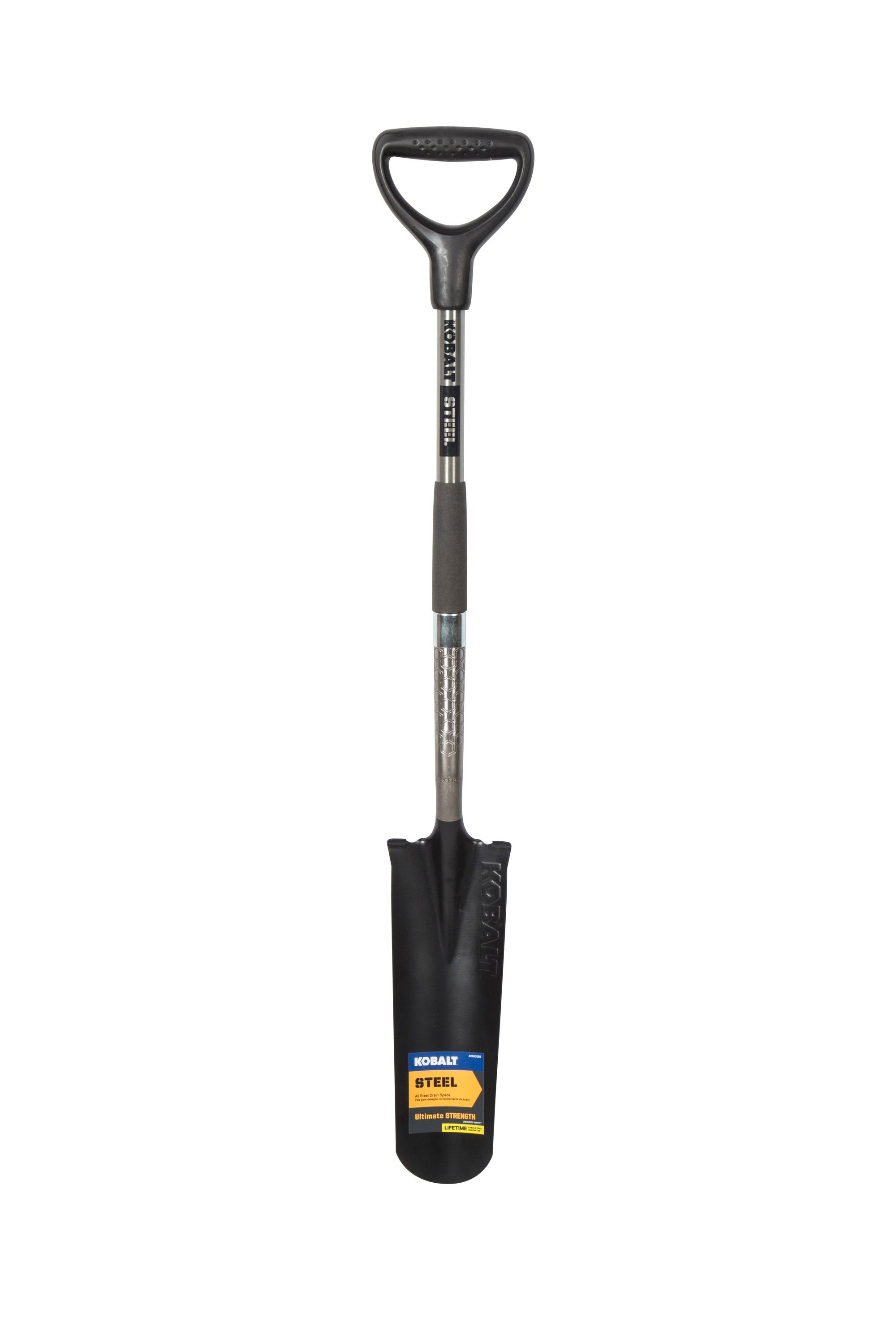 Kobalt 17-in Steel D-Handle Drain spade - Image 1