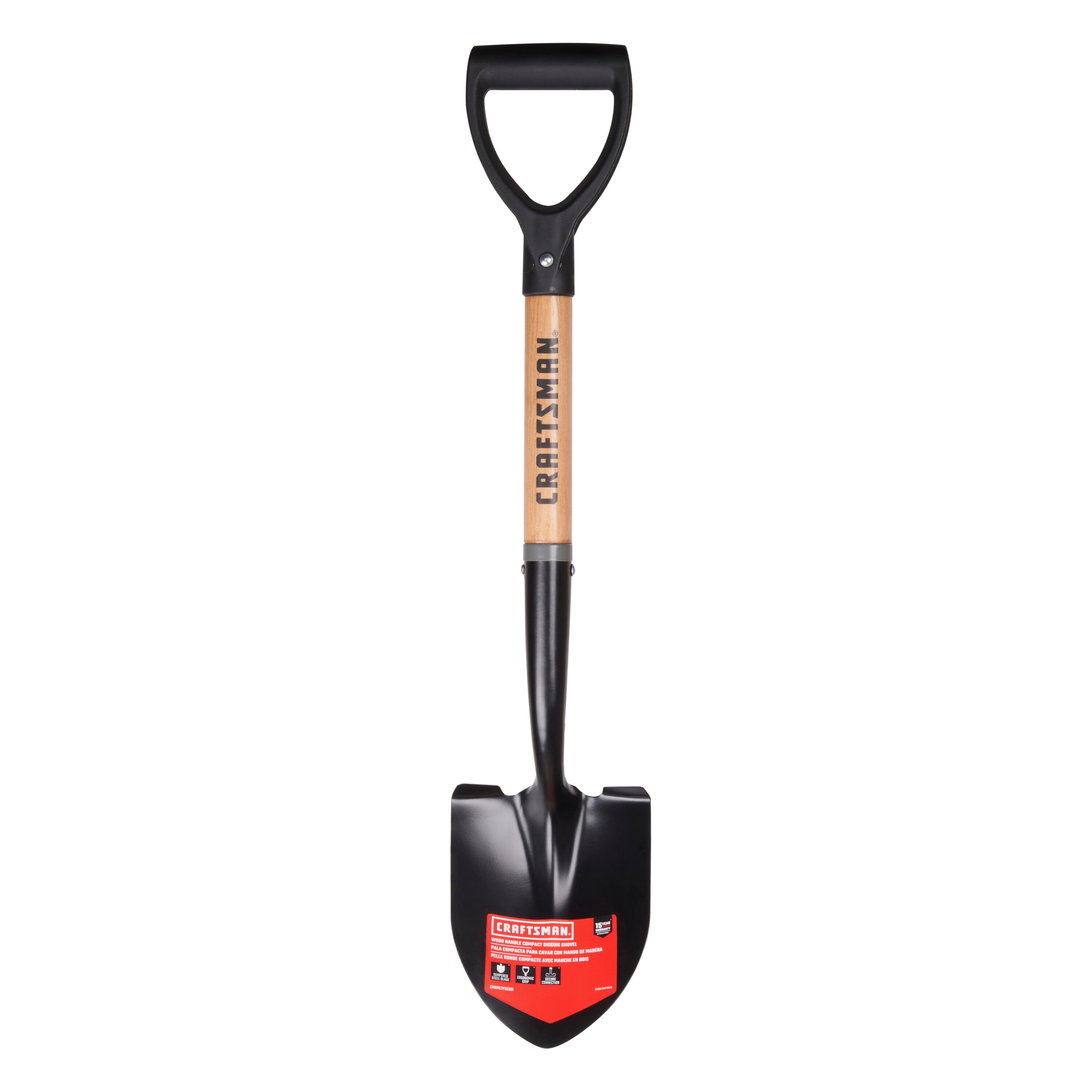 CRAFTSMAN 13.5-in Wood D-Handle Digging shovel - Image 1