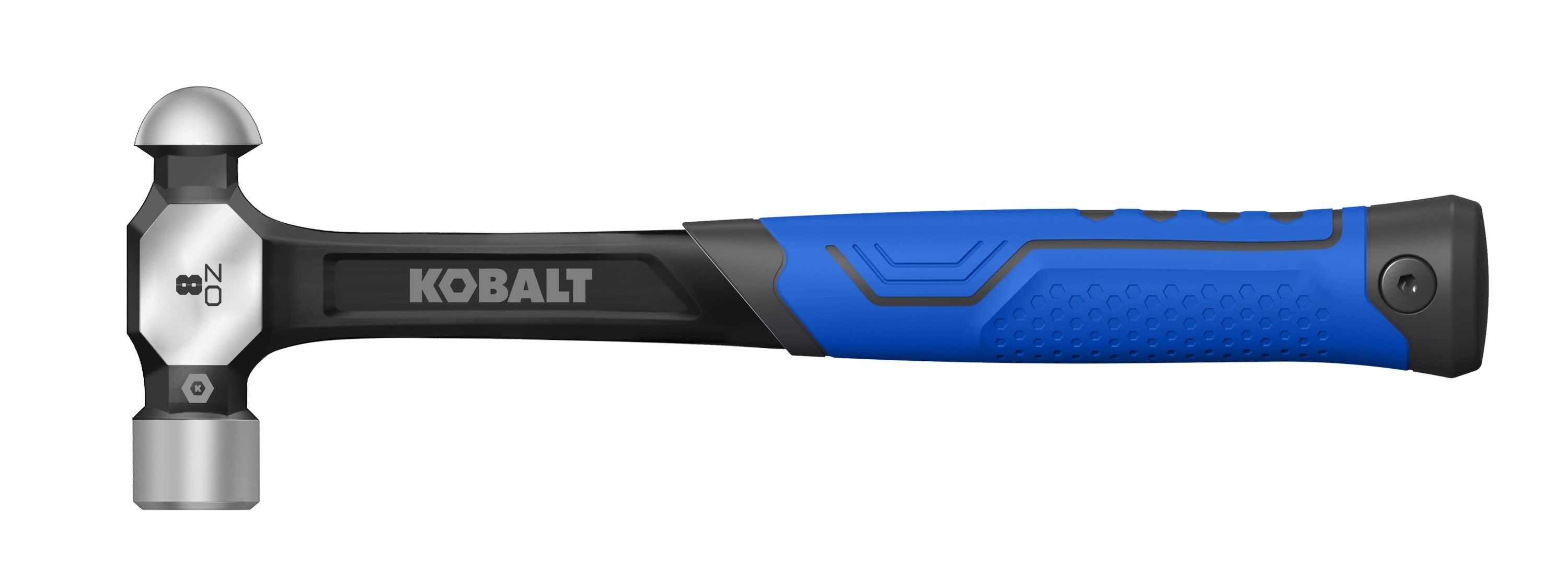 Kobalt 8 -oz Steel Head Steel Handle Ball peen hammer - Image 1