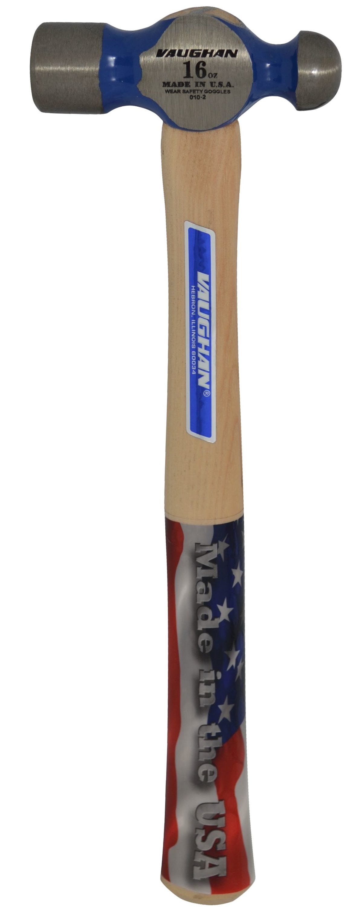 16 oz. Ball-Peen Hammer with 13.75 in. Hardwood Handle - Image 1