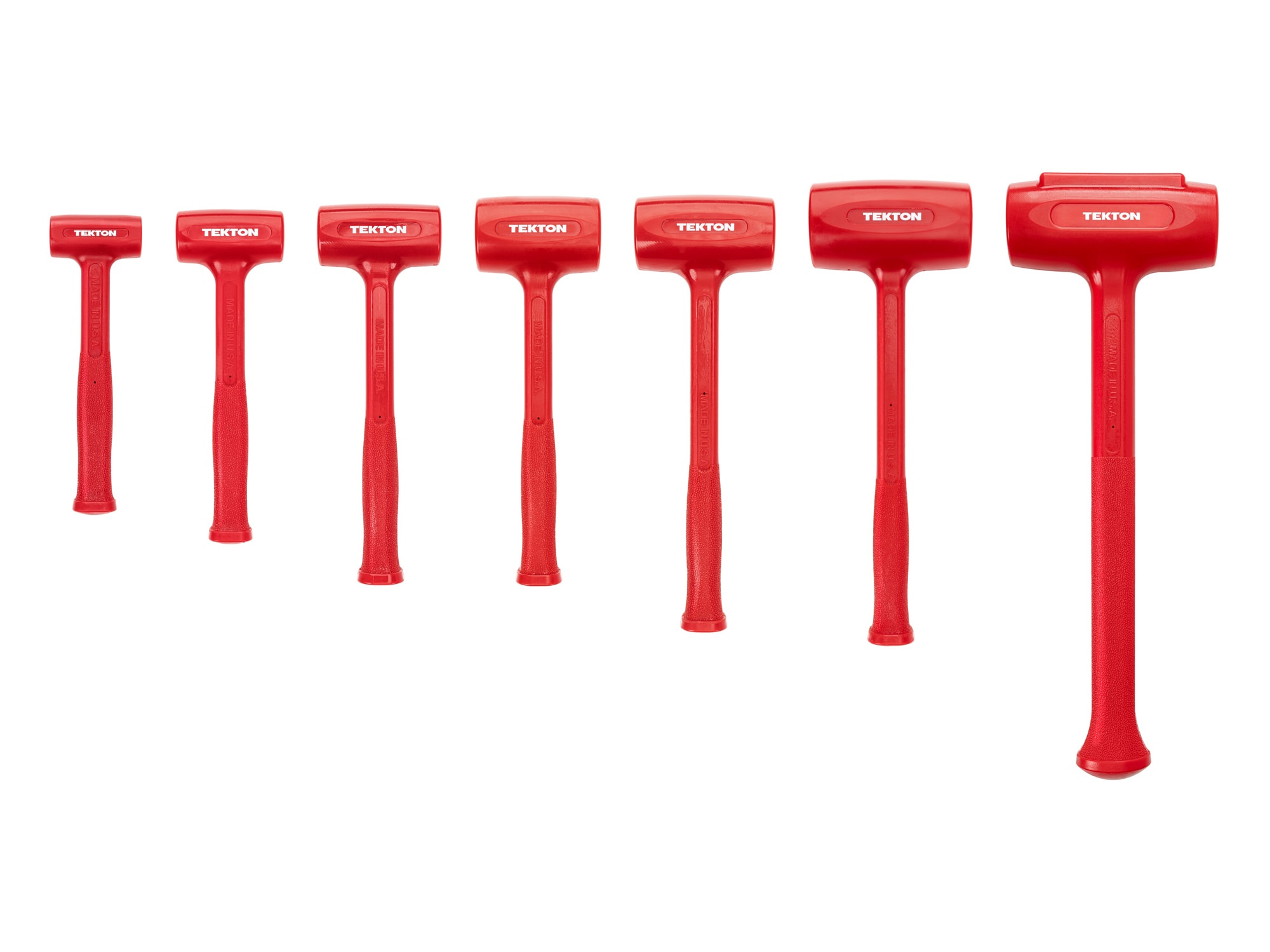 TEKTON 88 -oz Polyurethane Head Plastic Handle Mechanic's Dead blow hammer set - Image 1
