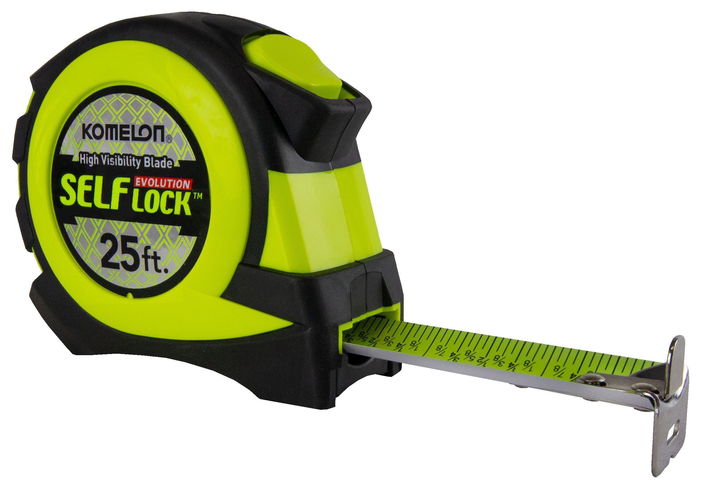 Komelon Self lock 25-ft Auto Lock Tape Measure - Image 1