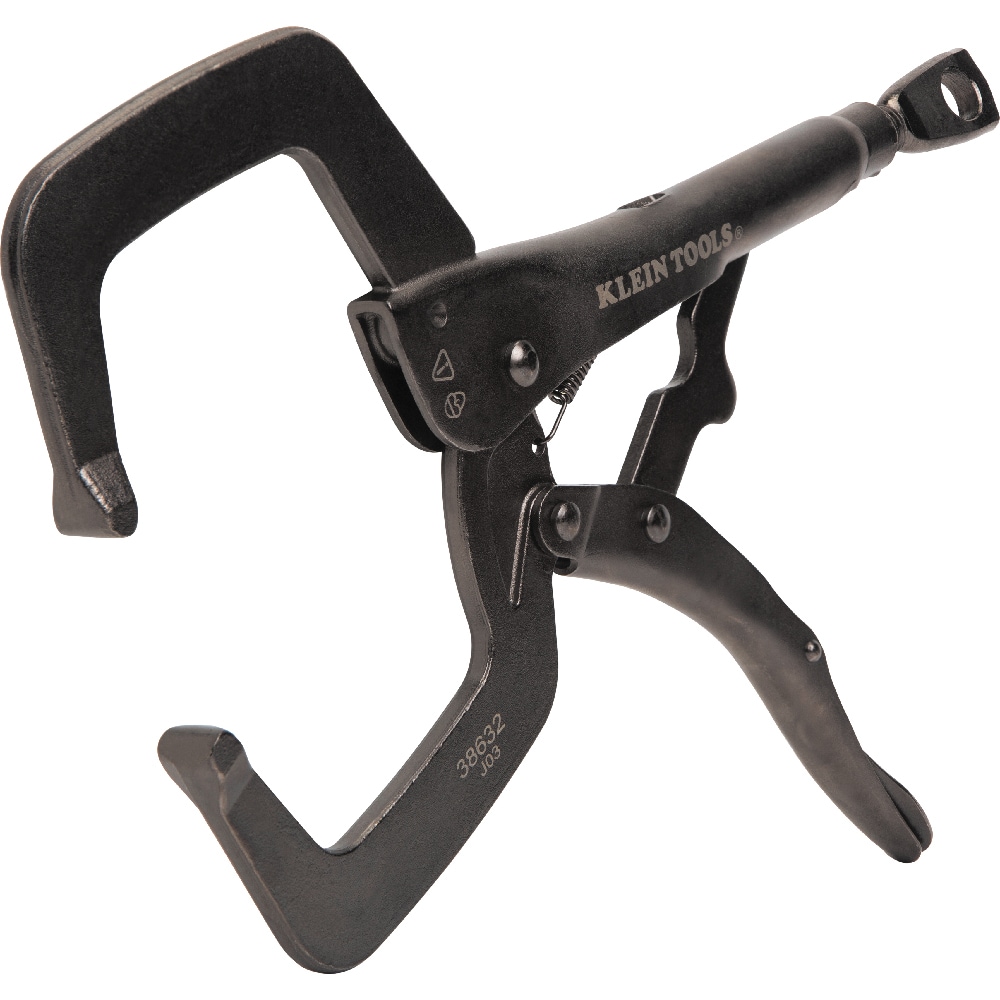 Klein Tools C-Clamp Locking Pliers With Standard Jaws, 11-Inch - Image 1