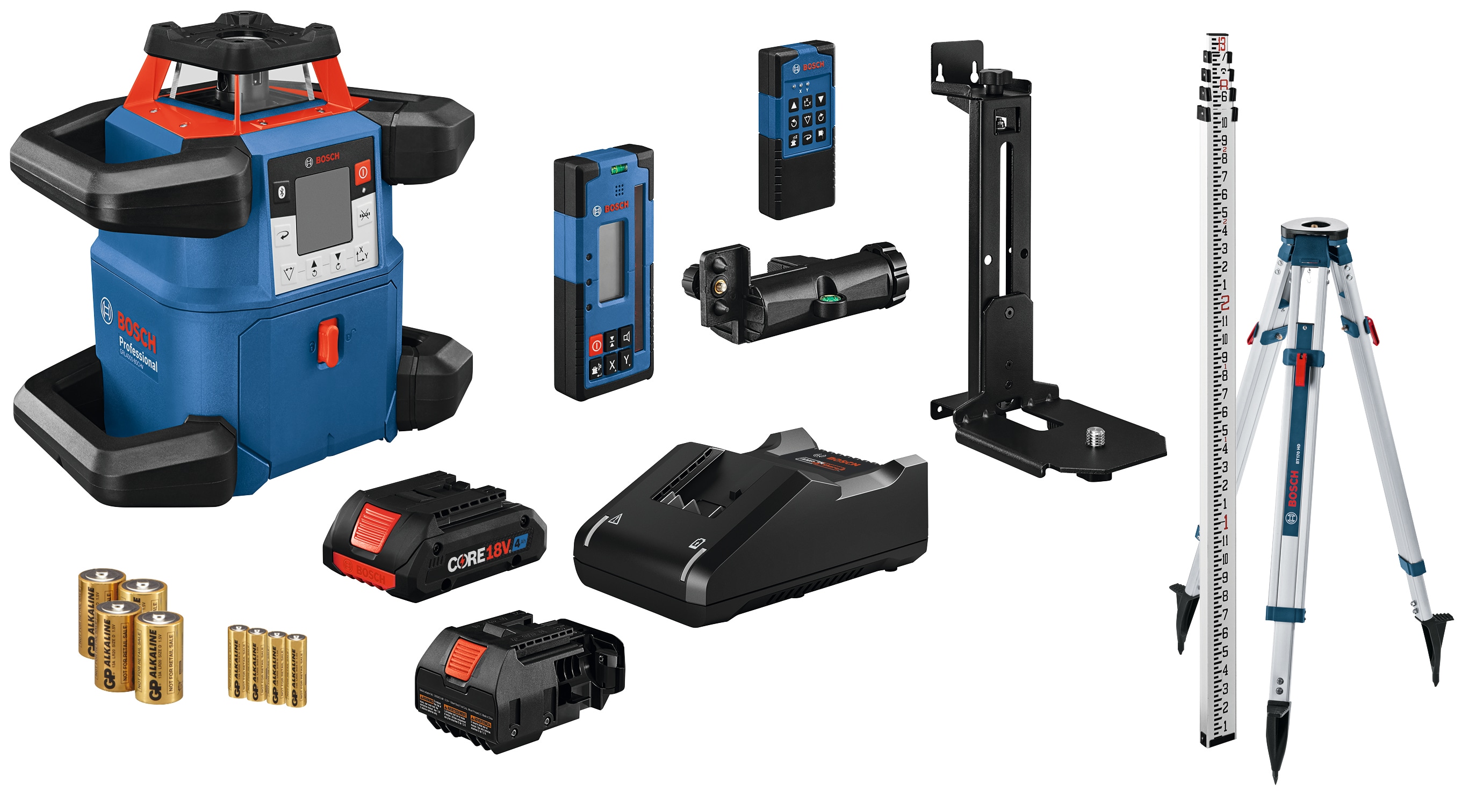 Bosch 4000-ft Red 360-Degree Self-Leveling Rotary Laser Level - Image 1