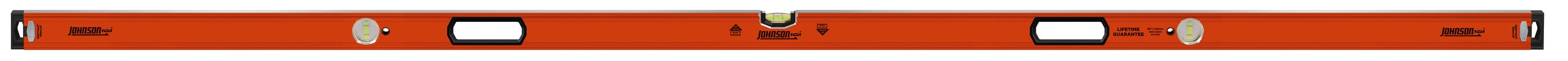 Johnson Level 96-in Aluminum Box Beam Level - Image 1