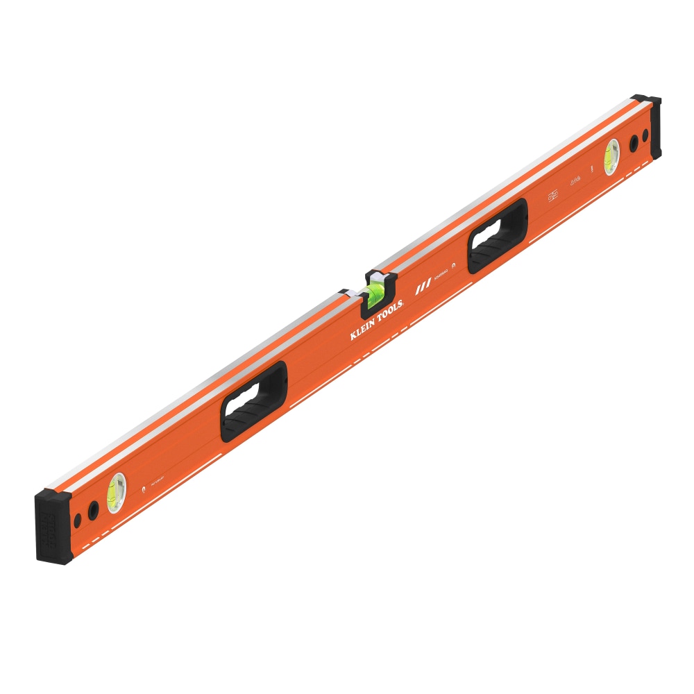 Klein Tools Magnetic Box Beam Level, 3 Vial, 48-Inch - Image 1