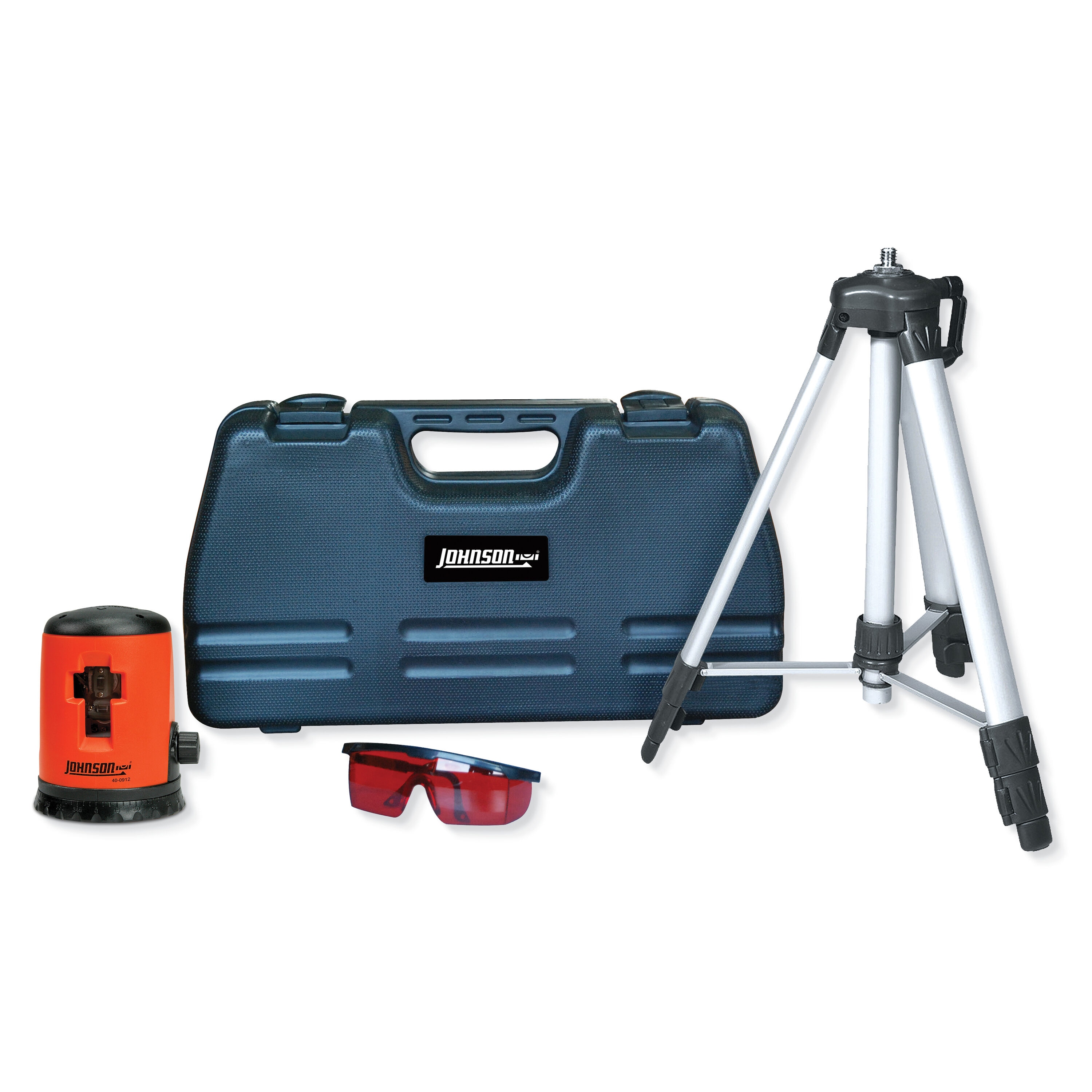 Johnson Level 100-ft Red Self-Leveling Line generator Laser Level Kit - Image 1