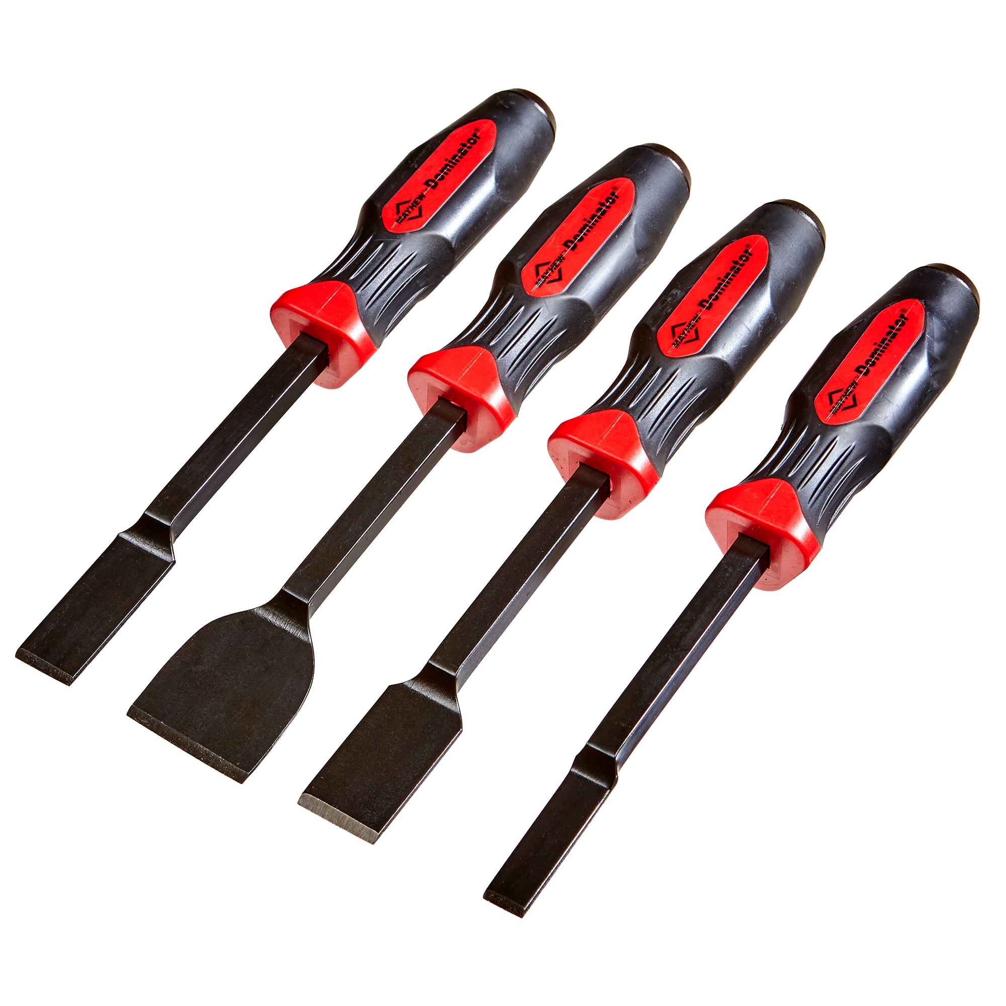 Mayhew 14082 Dominator Straight Scrapers, 4Piece Set - Image 1