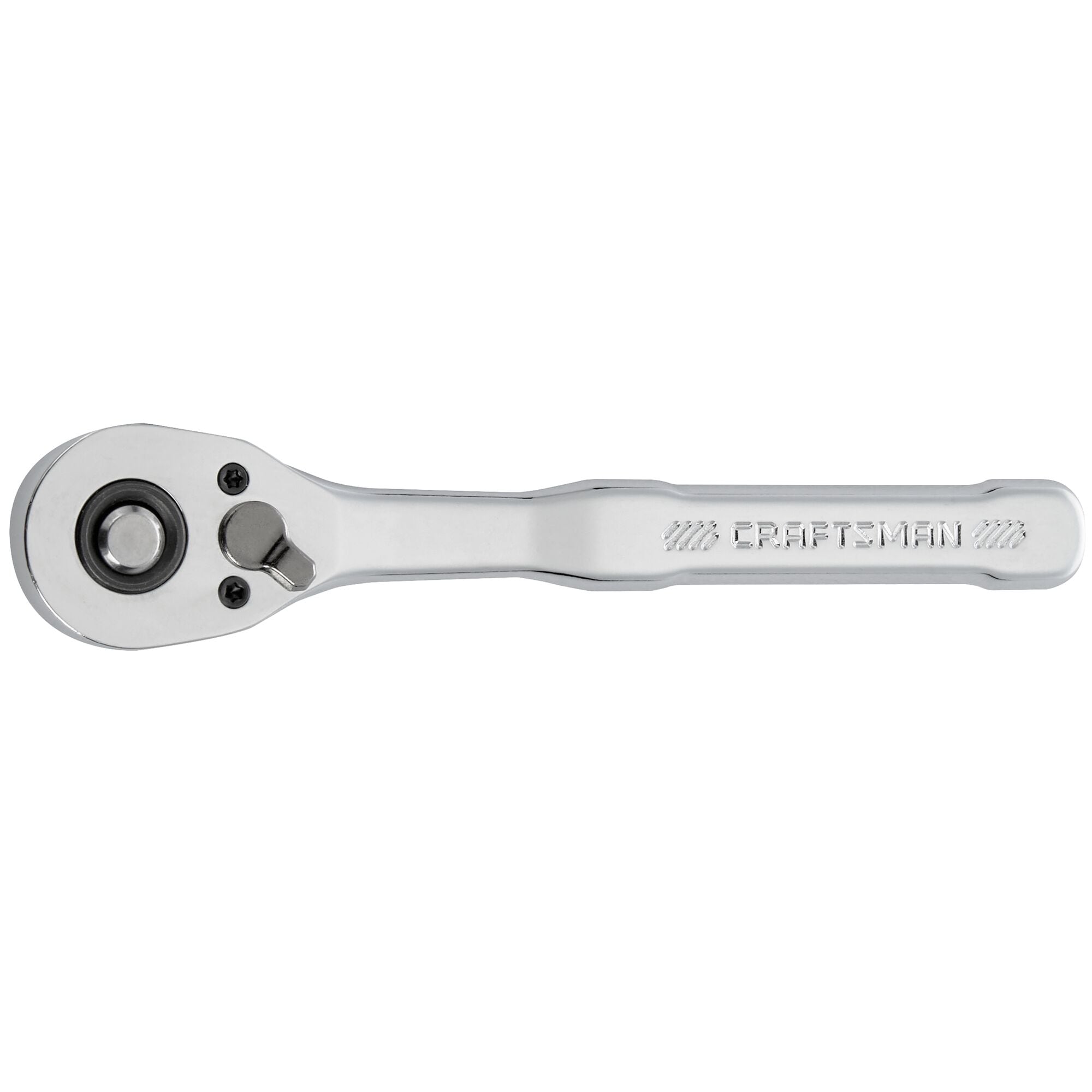 CRAFTSMAN 72 -Tooth 1/4-in Drive Full polish Handle Ratchet - Image 1