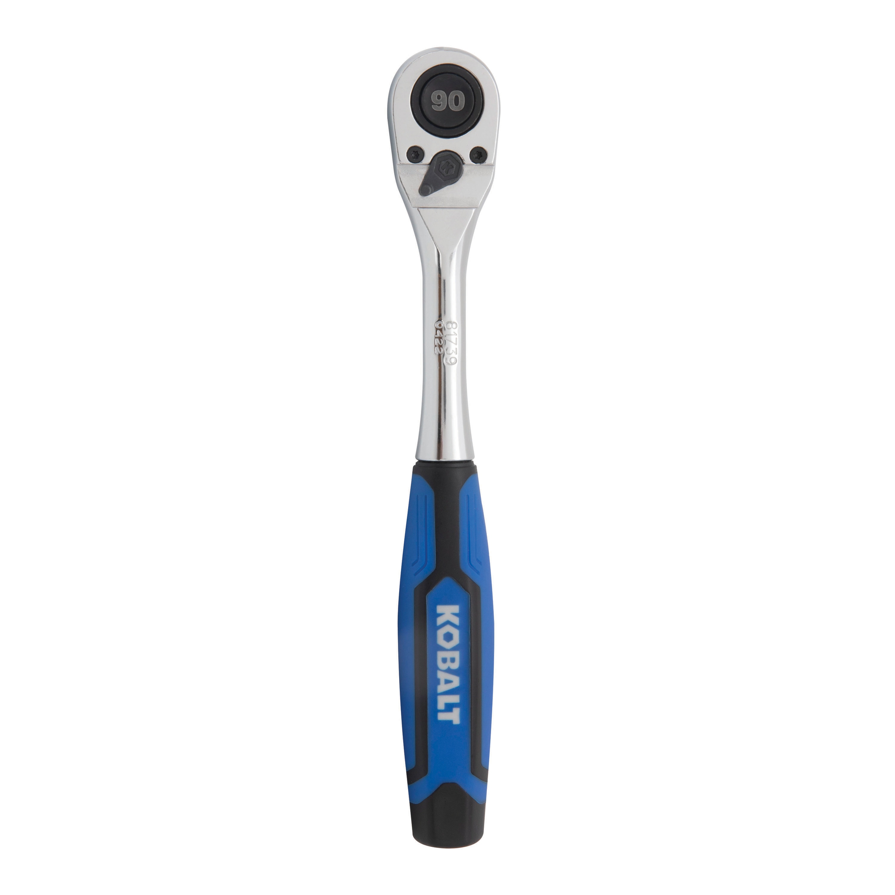 Kobalt 90 -Tooth 3/8-in Drive Comfort grip Handle Ratchet - Image 1
