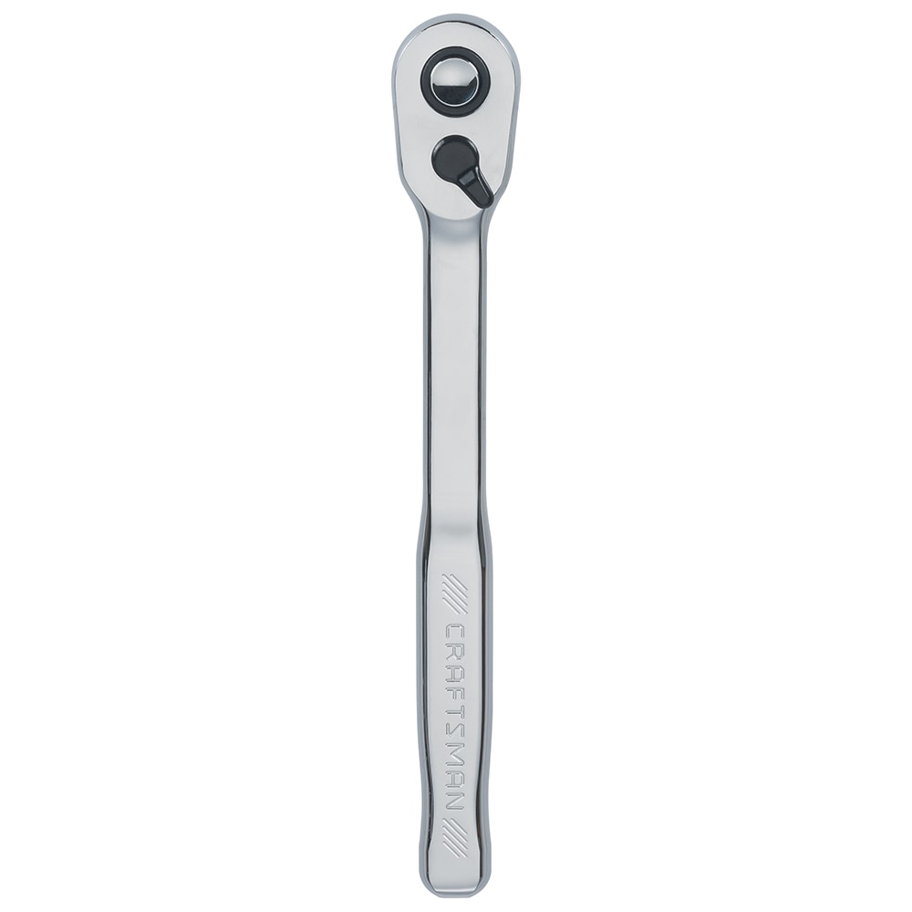 CRAFTSMAN 72 -Tooth 1/2-in Drive Full polish Handle Ratchet - Image 1
