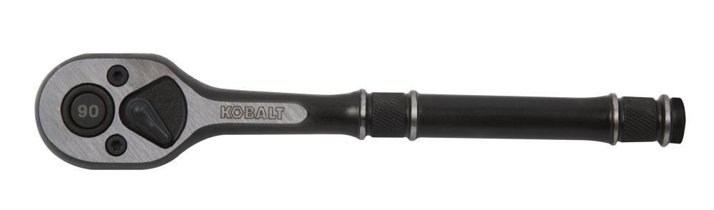 Kobalt Universal 90-Tooth 1/4-in Drive Full Polish Handle Ratchet - Image 1