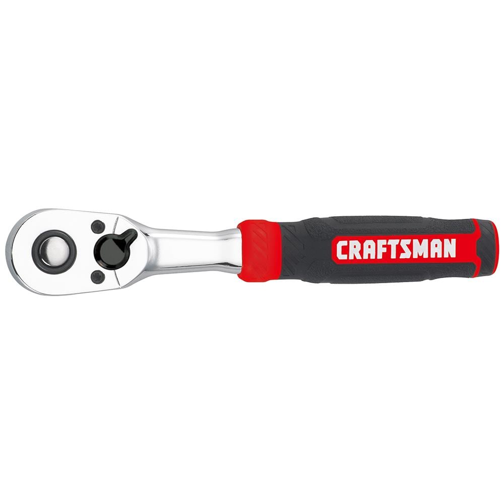CRAFTSMAN 72 -Tooth 1/4-in Drive Comfort grip Handle Ratchet - Image 1