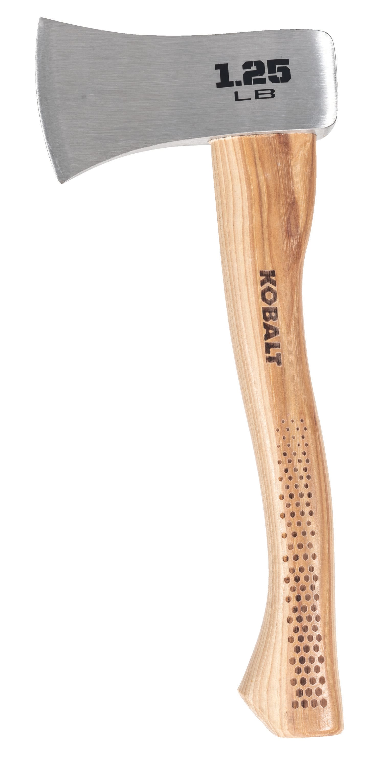 Kobalt 1.25-lb Forged steel Camp axe with 14-in Hickory Handle - Image 1