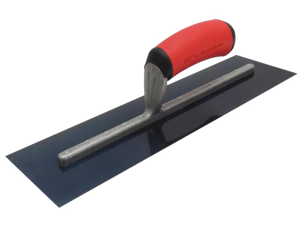 QLT by Marshalltown 14-in x 4-in Blue steel Finishing Concrete Trowel - Image 1