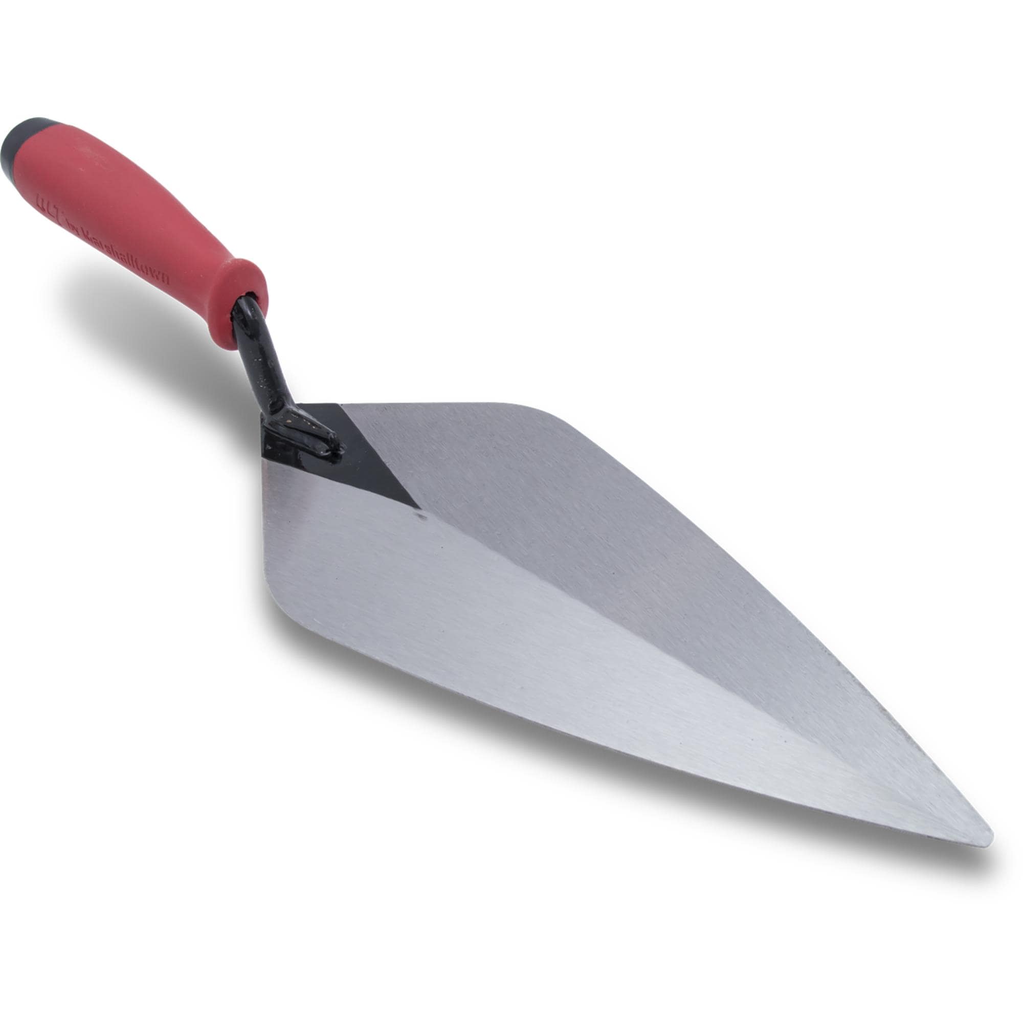 QLT by Marshalltown 11-in x 5.5-in Steel Brick Rubber Handle Trowel - Image 1