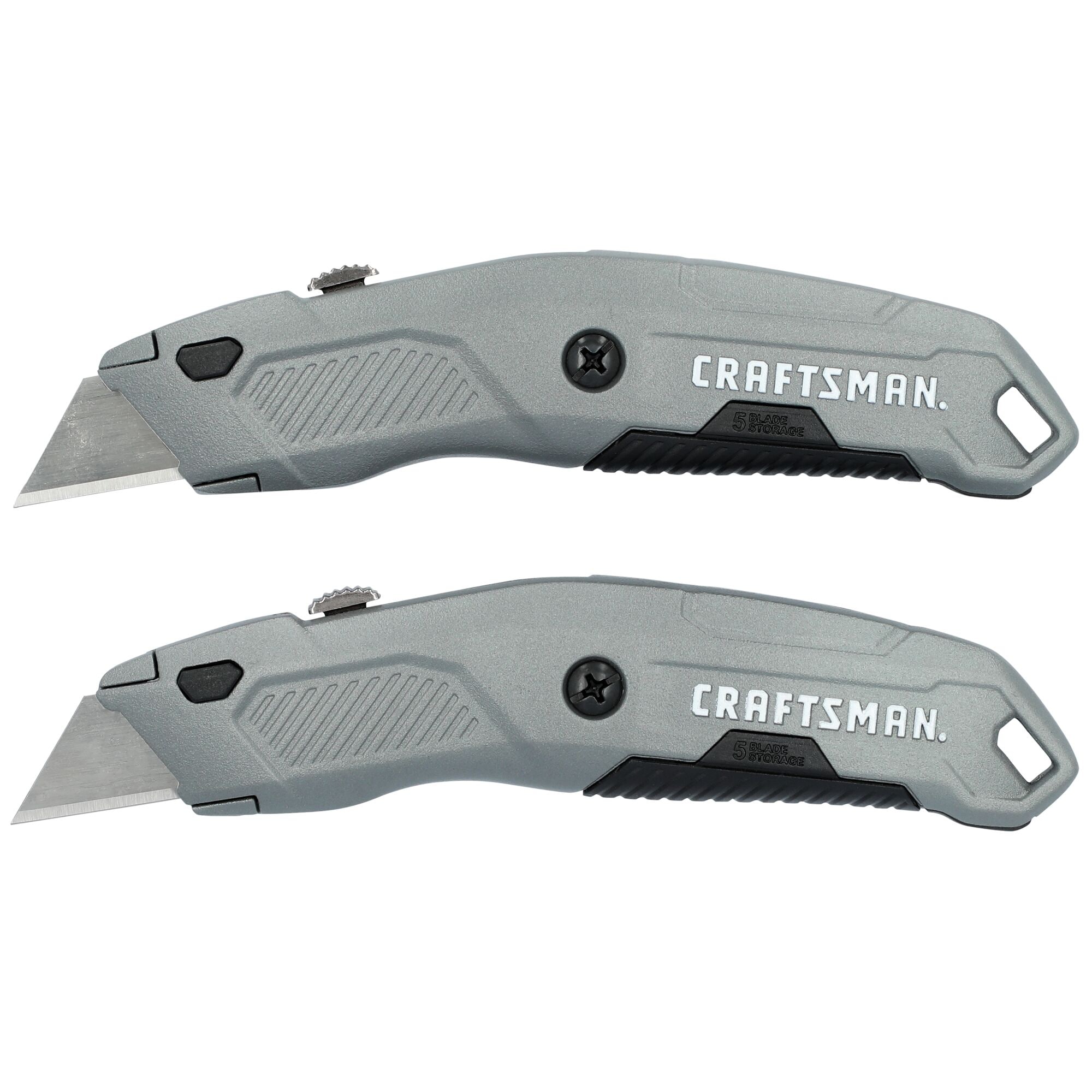 CRAFTSMAN 2.25-in 2 -Blade Retractable Utility Knife with On Tool Blade Storage - Image 1