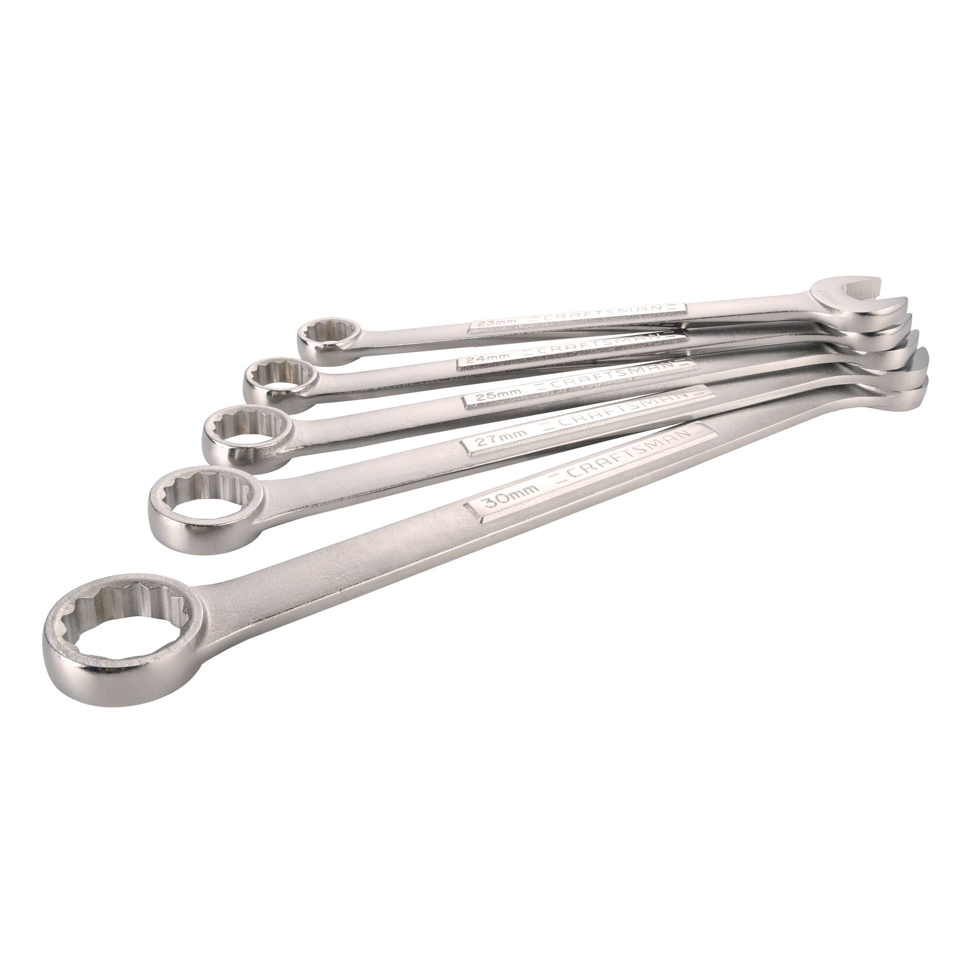 CRAFTSMAN 5 -Piece Set 12-point Metric Standard Combination Wrench (no case) - Image 1