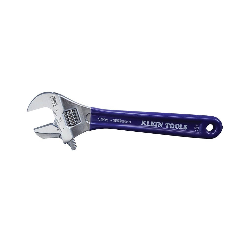 Klein Tools Reversible Jaw/Adjustable Pipe Wrench, 10-Inch - Image 1