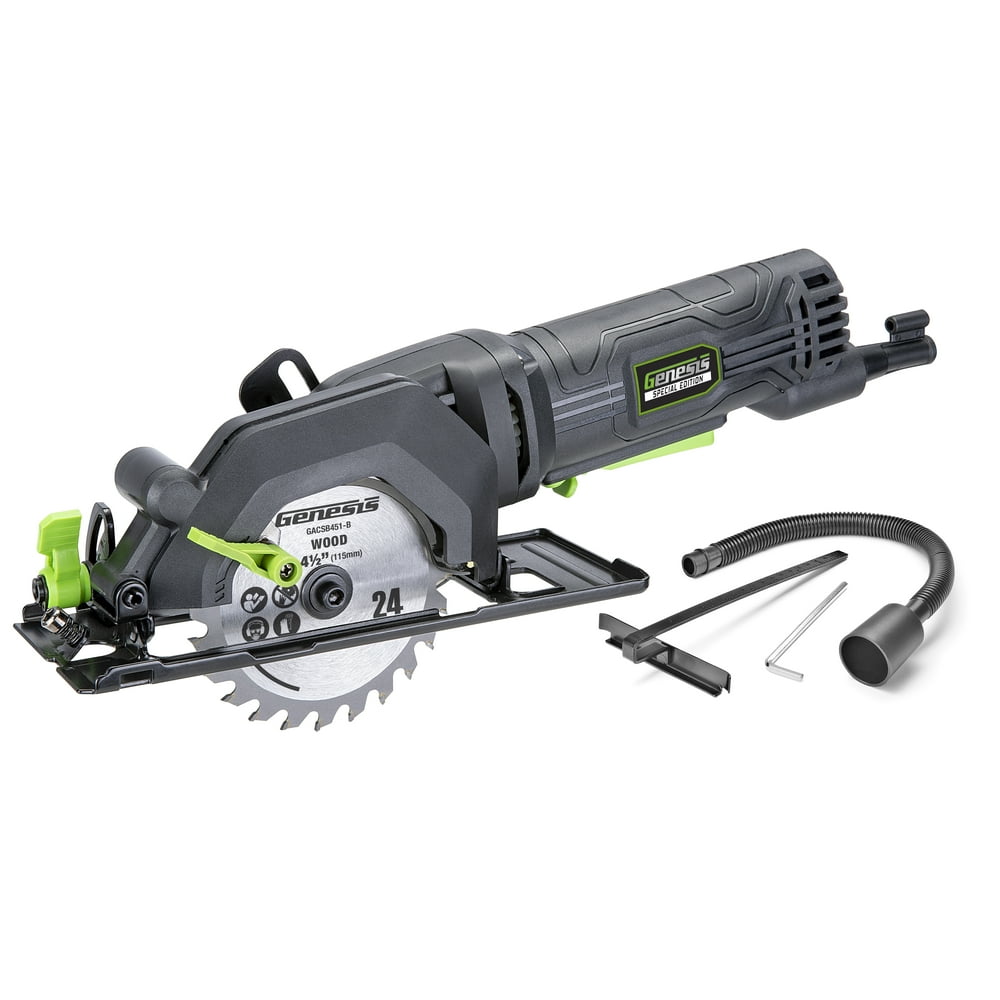Genesis 4.0 Amp 4-1/2 in. Compact Circular Saw - Image 1