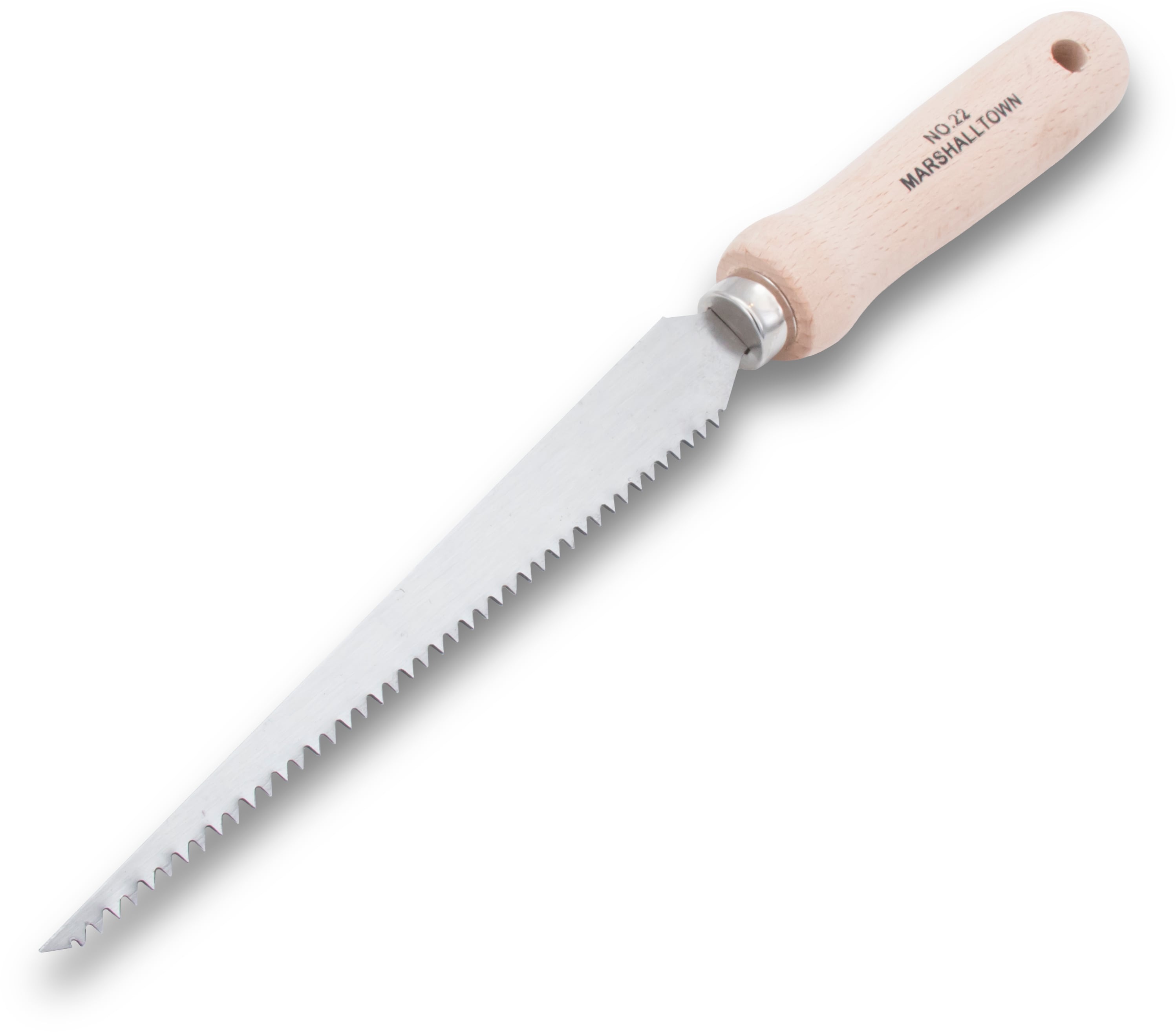 Marshalltown Drywall Wood Handle 6.625-in Coarse cut Jab Saw - Image 1