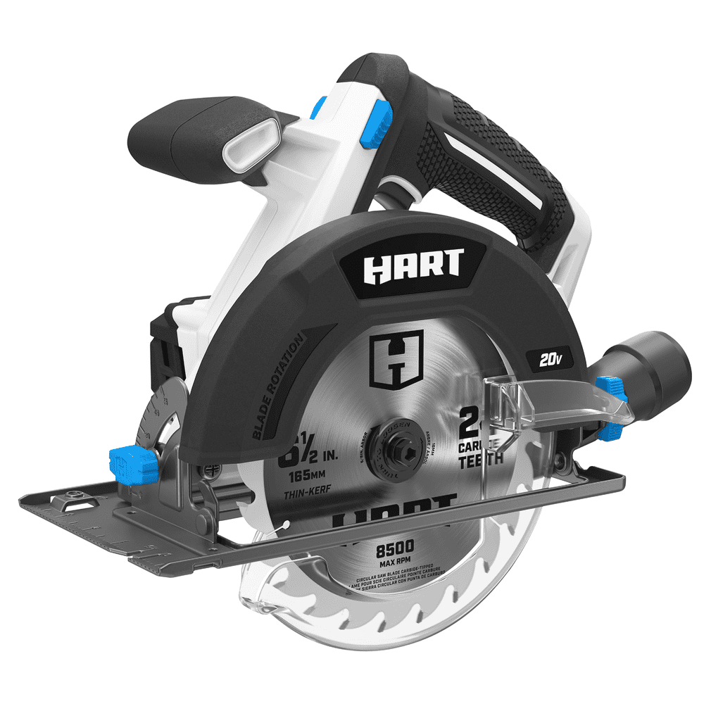 HART 20-Volt 6-1/2-inch Battery-Powered Circular Saw (Battery Not Included) - Image 1