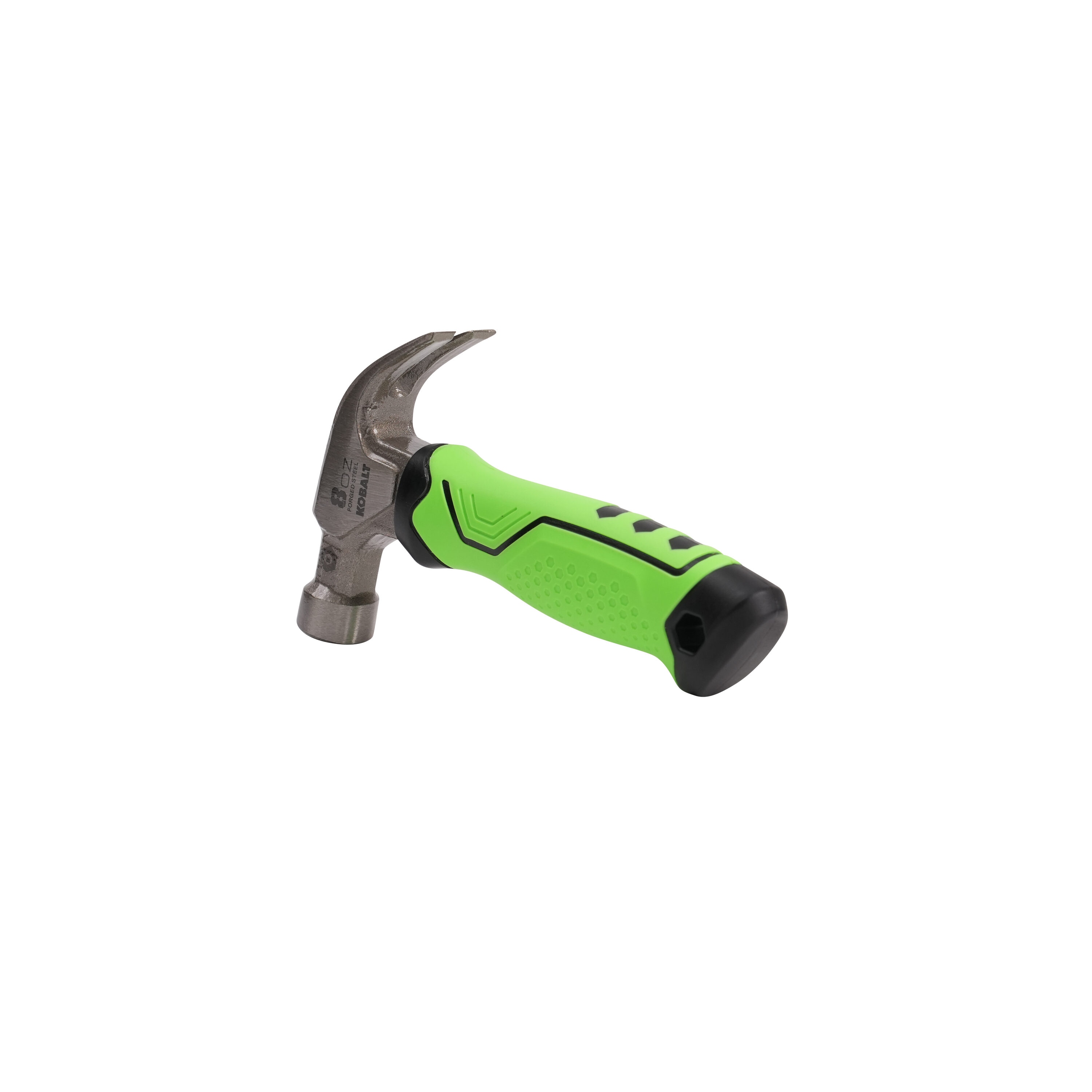 Kobalt High-Vis 8 -oz Steel Head Plastic Handle Claw hammer - Image 1