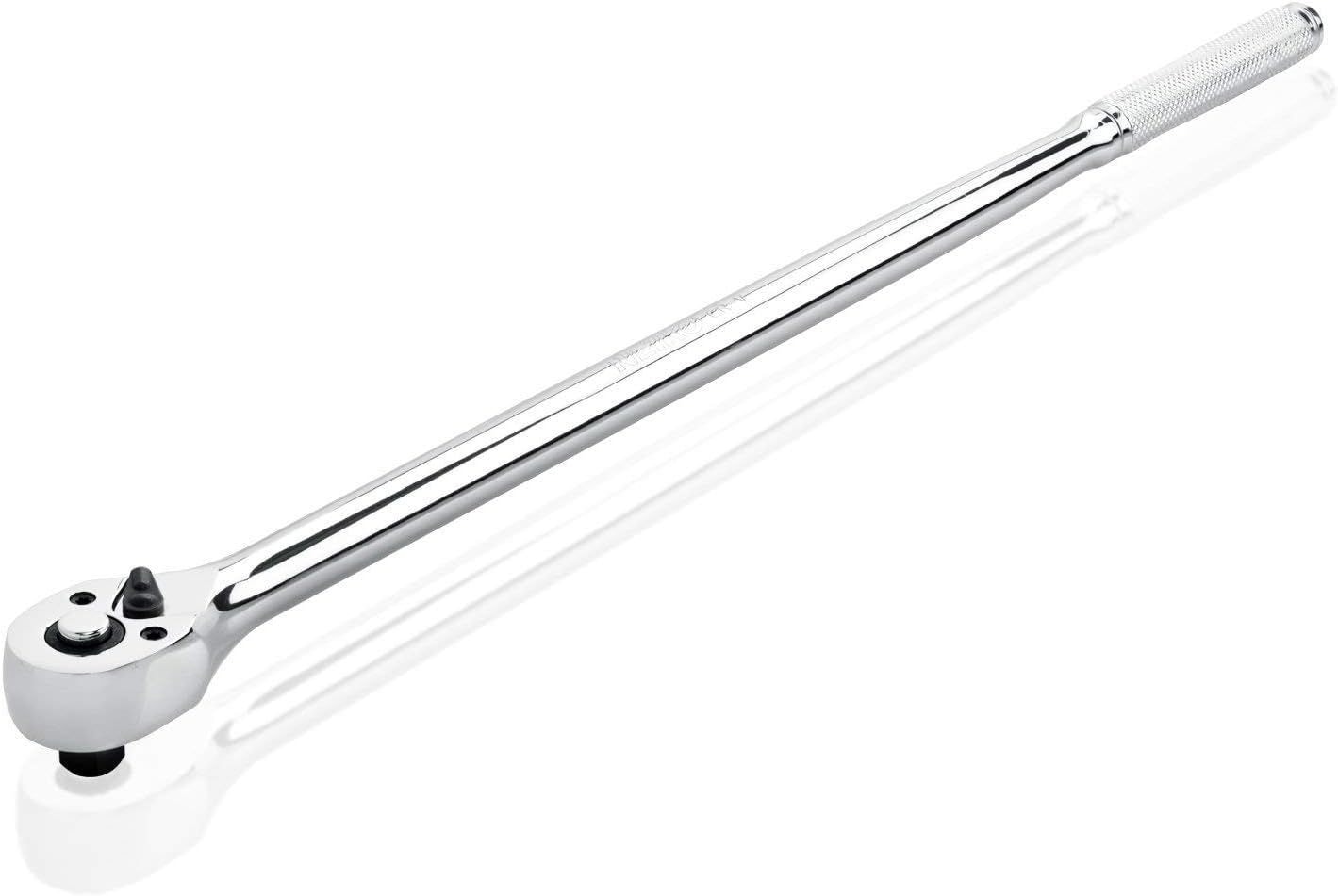 NEIKO 72 -Tooth 3/8-in Drive Chrome Handle Ratchet - Image 1