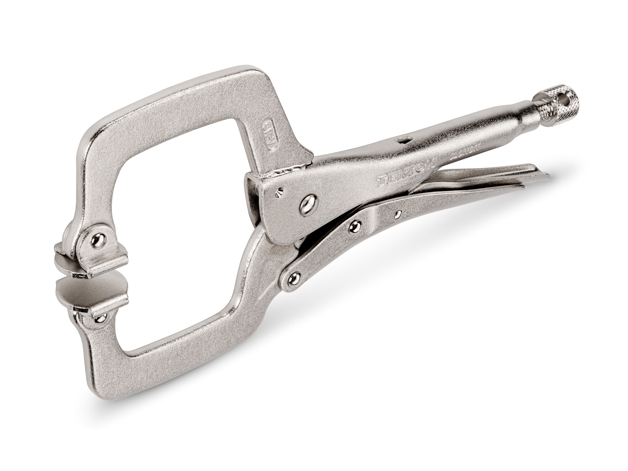 Tekton 11 Inch Swivel Pad Locking C-Clamp - Image 1