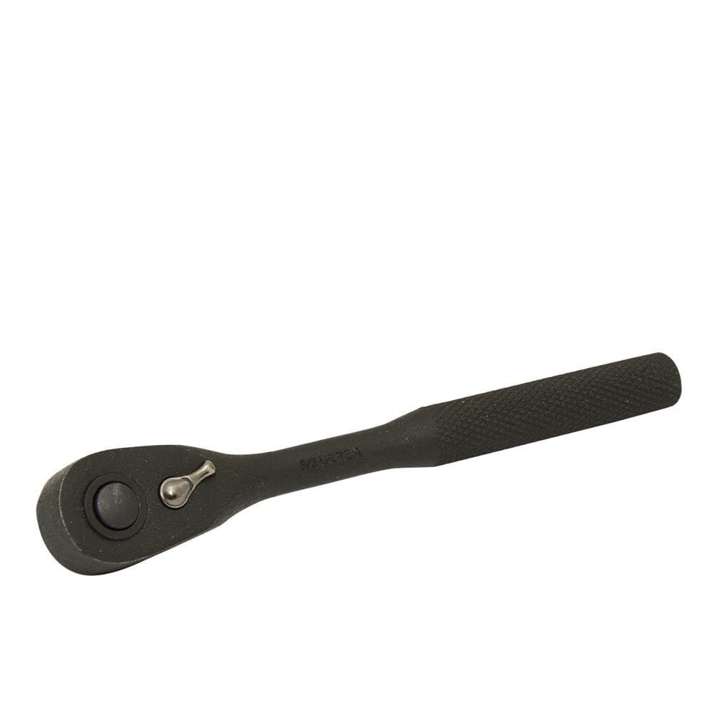 3/8 Inch Drive Reversible Chrome Ratchet Black Finish - Image 1