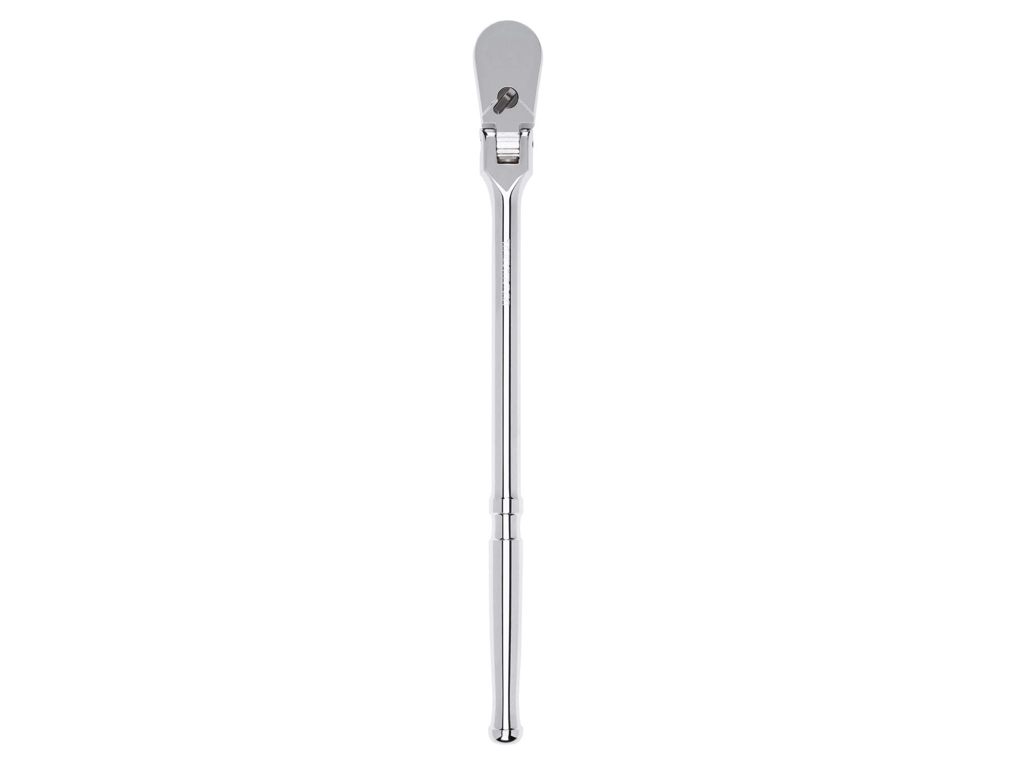 TEKTON 90 -Tooth 1/2-in Drive Full polish Handle Flexible Head Ratchet - Image 1