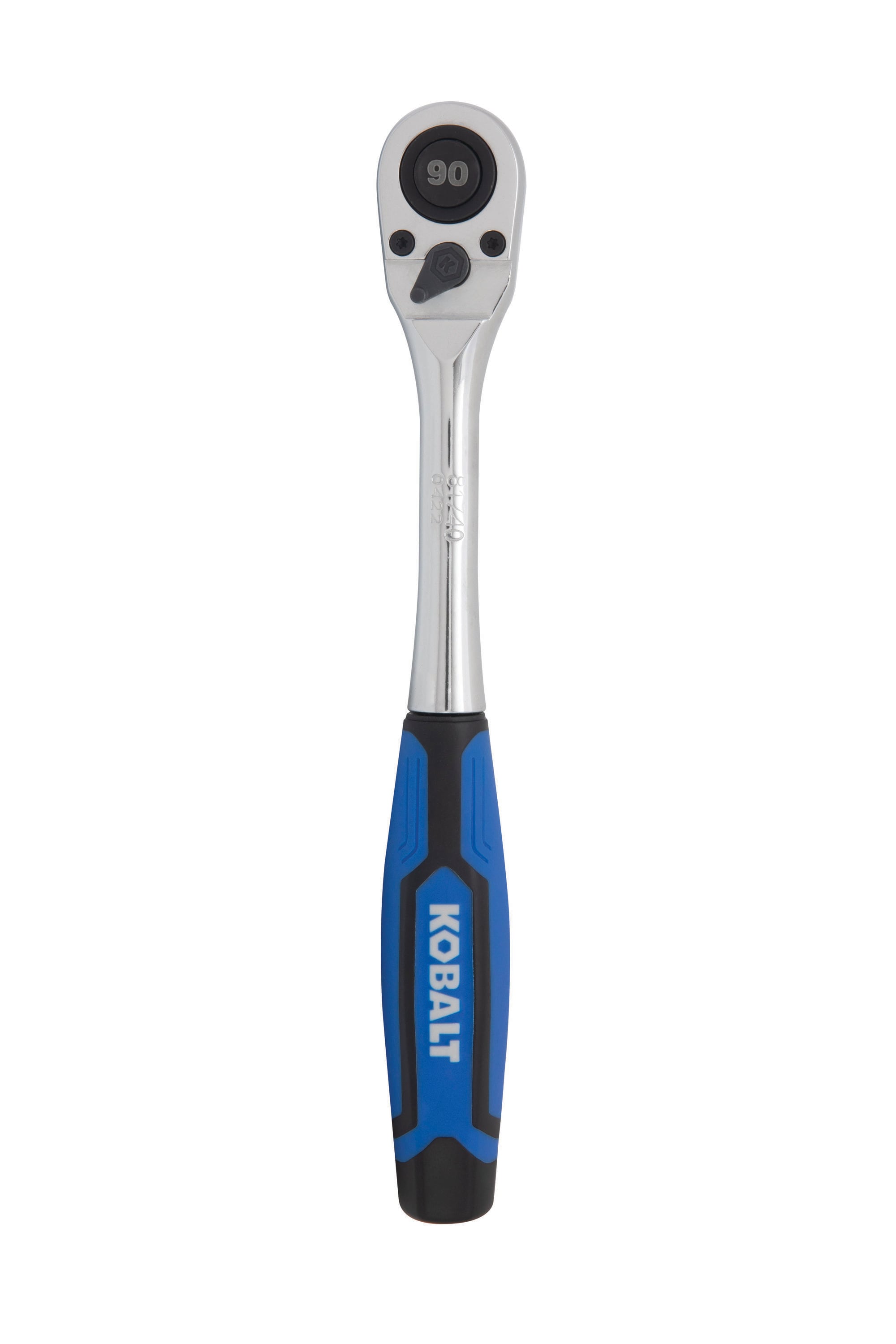 Kobalt 90 -Tooth 1/2-in Drive Comfort grip Handle Ratchet - Image 1