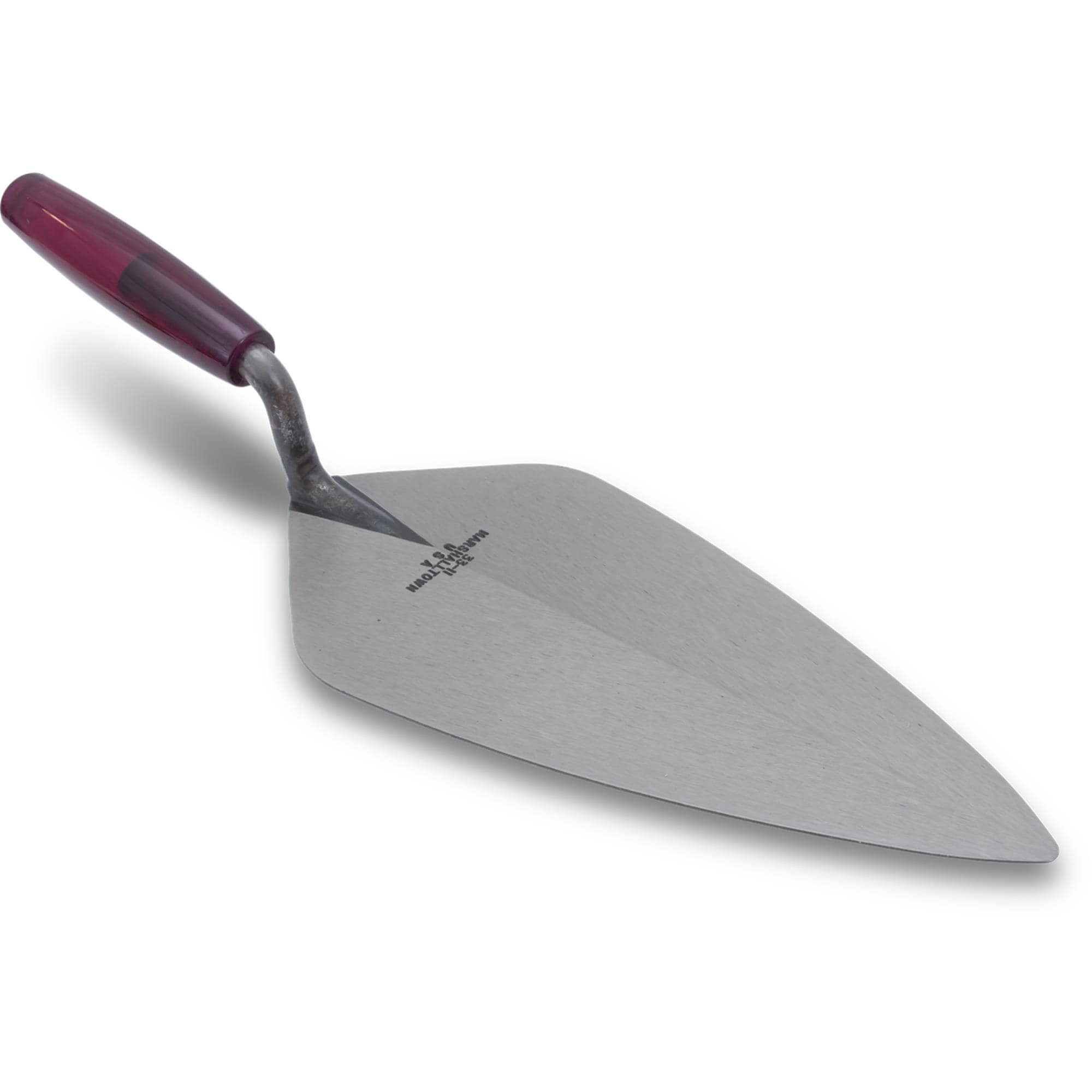 Marshalltown 13-in x 5.37-in High carbon steel Brick Plastic Handle Trowel - Image 1