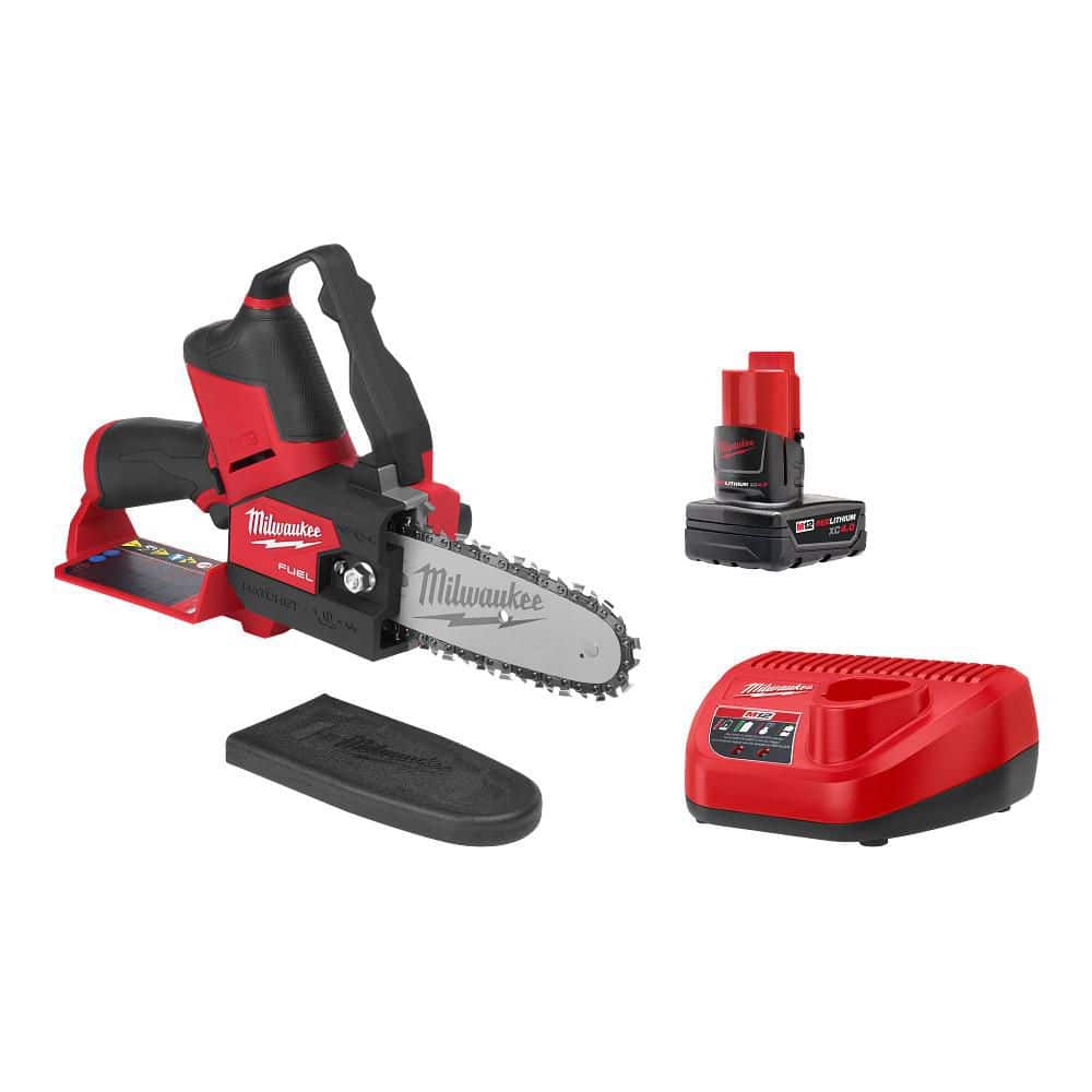 M12 FUEL 6 in. 12V Lithium-Ion Brushless Electric Cordless Battery Pruning Saw HATCHET (Tool-Only) - Image 1