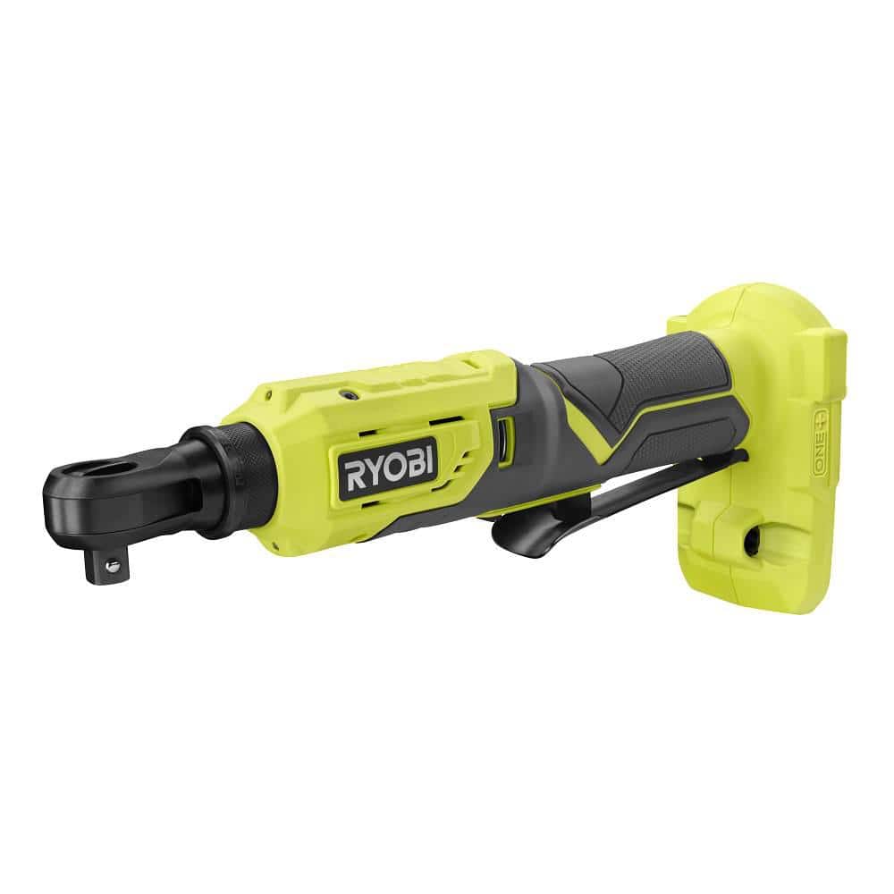 ryobi P344 18V ONE+ 3/8-inch 4-Position Lithium Ion Compact Rotating Power Ratchet (Tool-Only, Battery & Charger Not Included) - Image 1