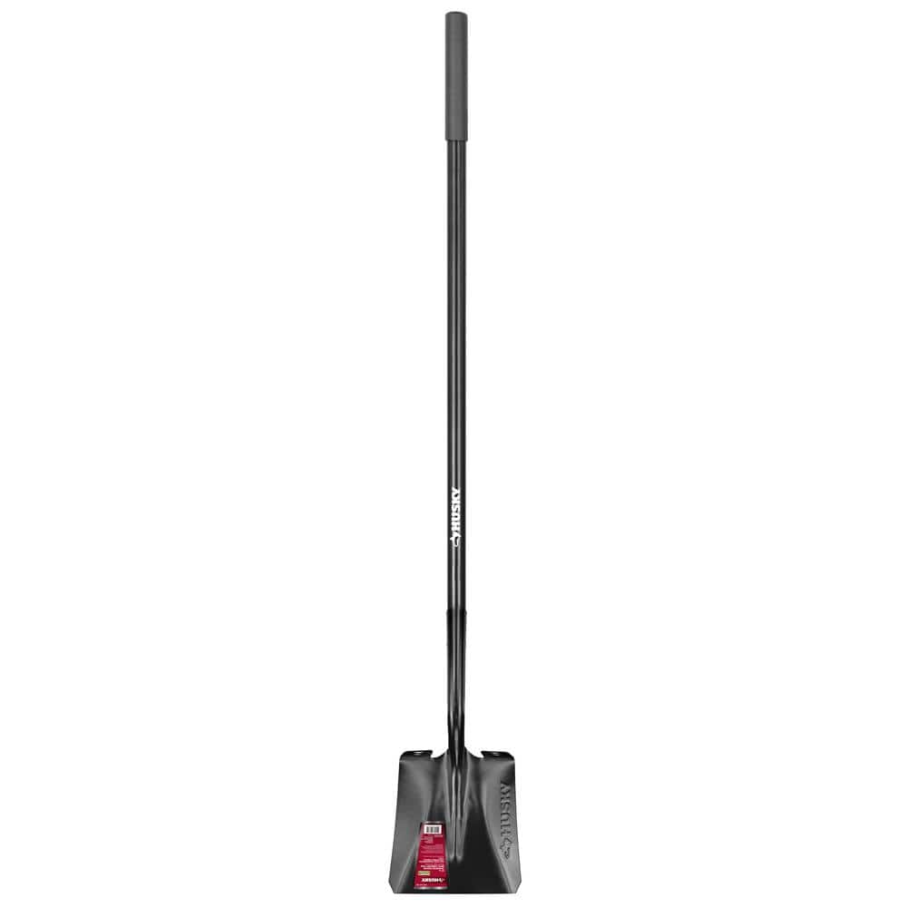 47 in. L Fiberglass Handle Carbon Steel Transfer Shovel with Grip - Image 1