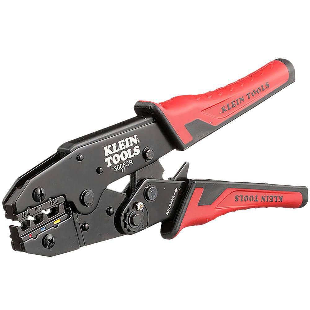 Ratcheting Crimper, 10-22 AWG - Insulated Terminals - Image 1