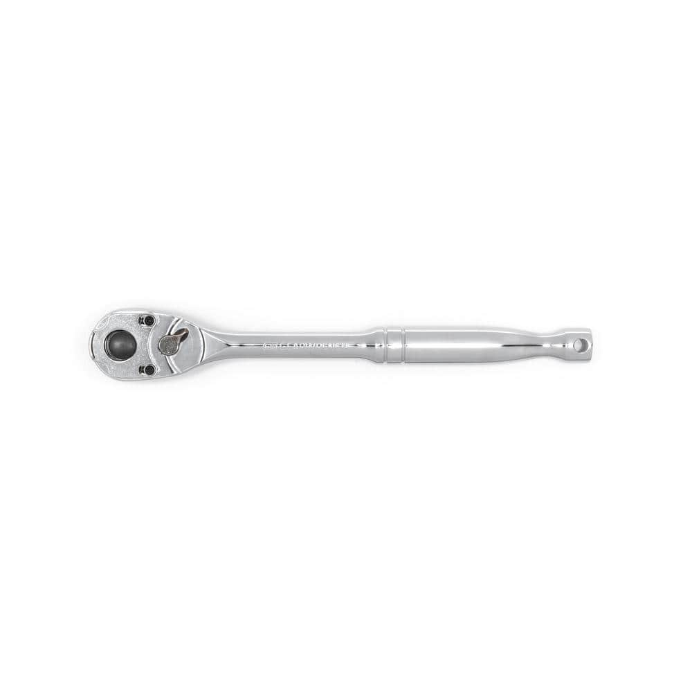 3/8" Drive 90-Tooth Quick Release Tether Ready Ratchet 8" - Image 1