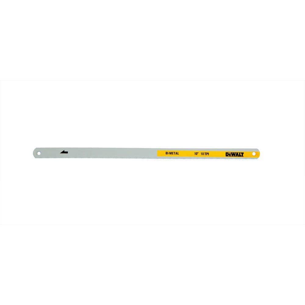 10 in. 18-TPI Bi-Metal Hacksaw Blade (2-Pack) - Image 1