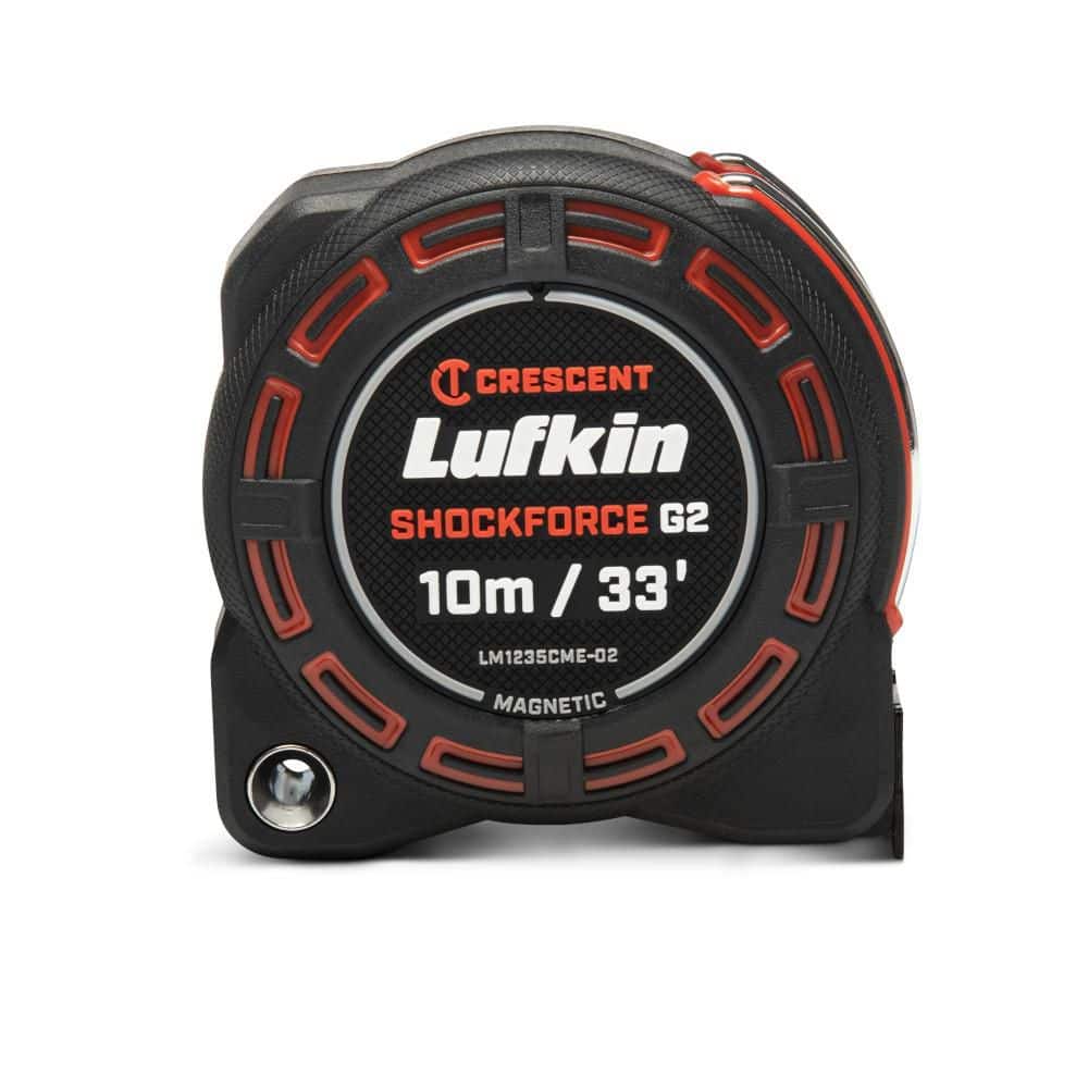 1-1/4 in. x 10m/ 33 ft. SHOCKFORCE G2 Magnetic Tape Measure - Image 1
