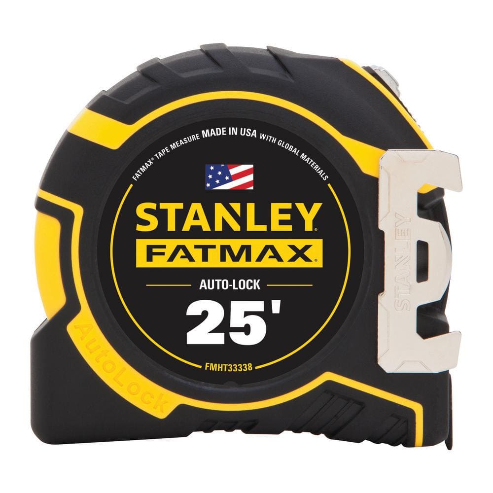 Stanley 25Ft Auto Lock Tape Measure - Image 1