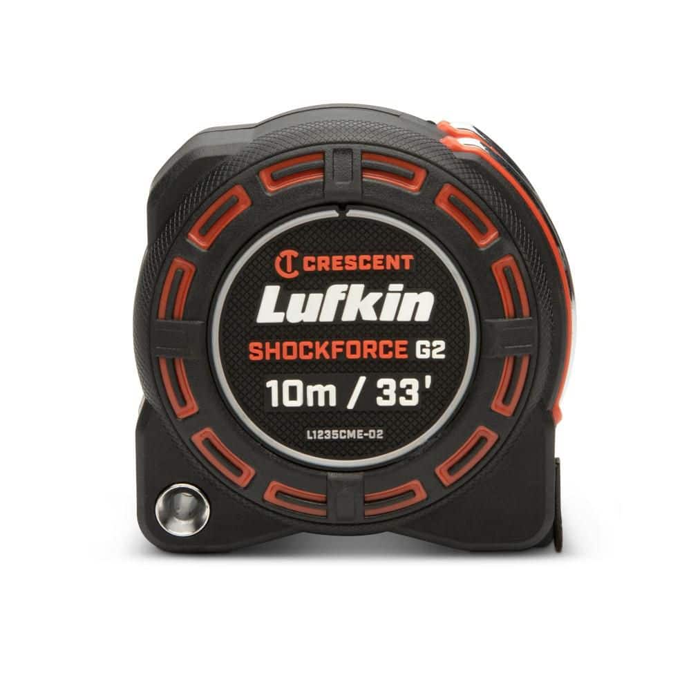 1-1/4 in. x 10m/ 33 ft. SHOCKFORCE G2 Tape Measure - Image 1