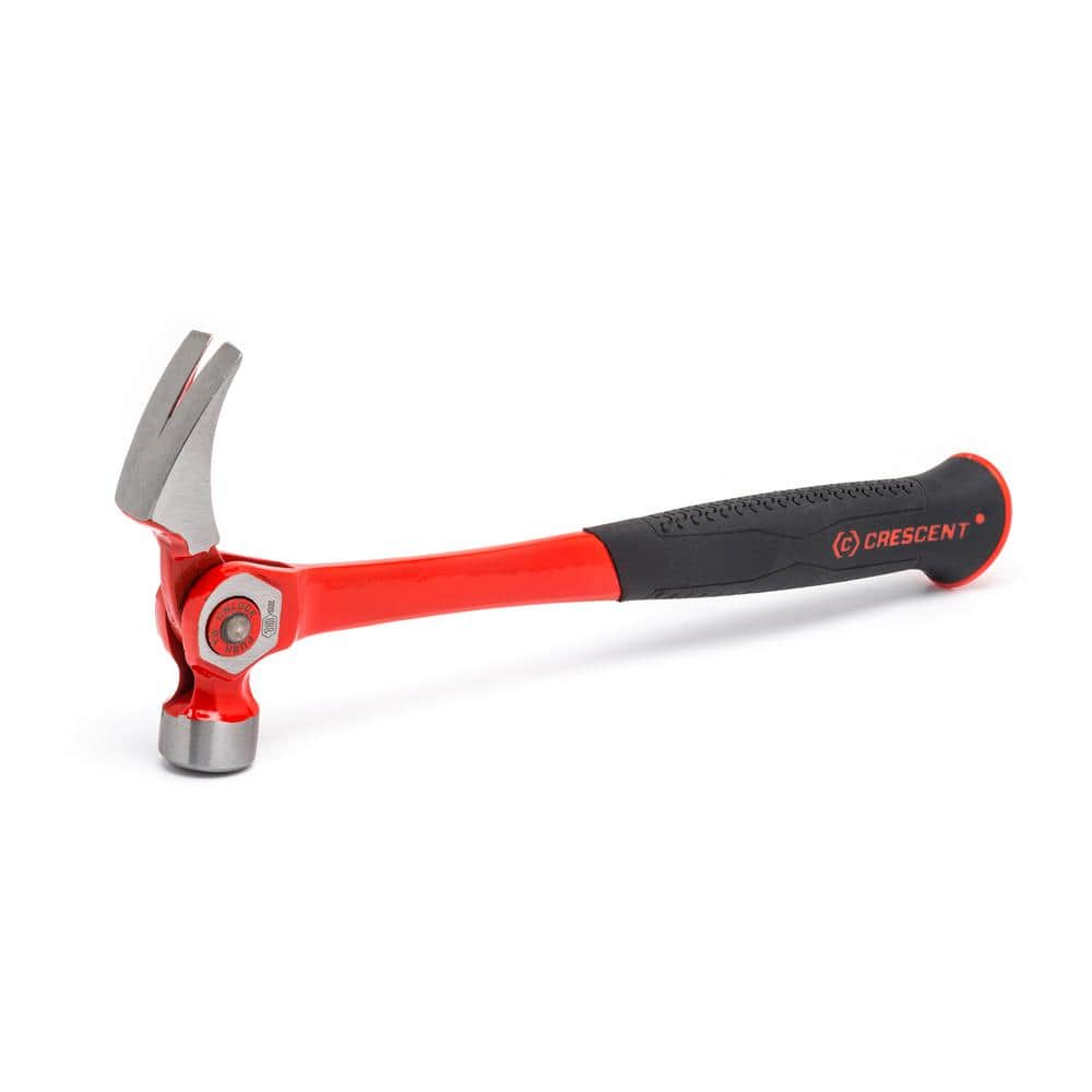 Crescent 18 oz. Steel Indexing Claw Hammer with Cushion Grip Handle - CINDEX18 , Black - Image 1