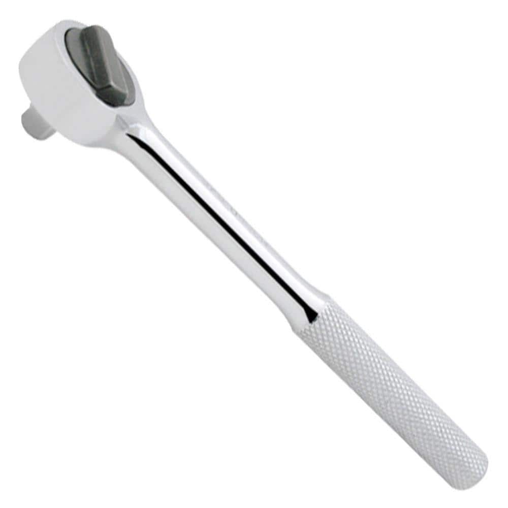 3/8 in. Drive Round Head Reversible Chrome Ratchet - Image 1