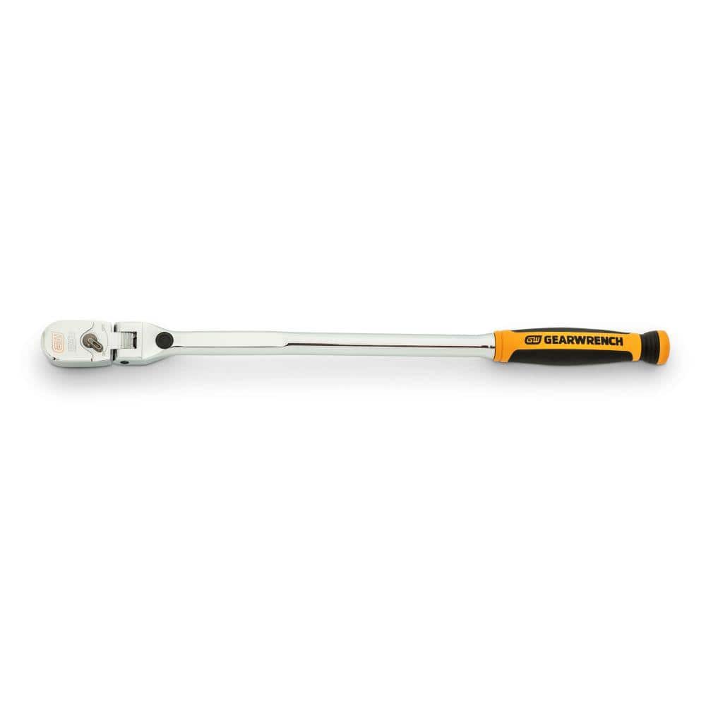 3/8 in. Drive 120XP Dual Material Handle Locking Flex Head Ratchet 15.5 in. - Image 1