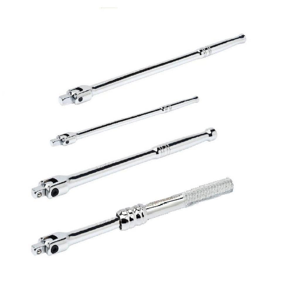 3/8 in. and 1/2 in. Drive Breaker Bar Set (4-Piece) - Image 1